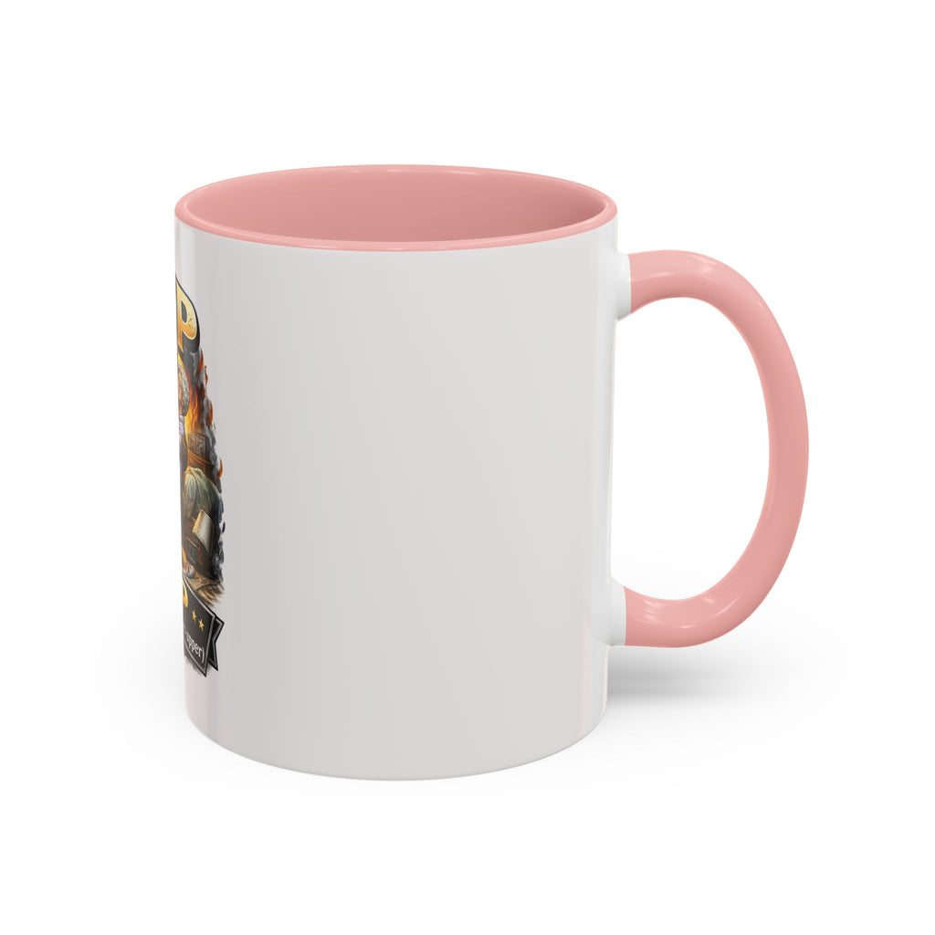 Firefighter Coffee Cup "MVP Most Valuable Picker-upper" Accent Coffee Mug (11, 15oz)