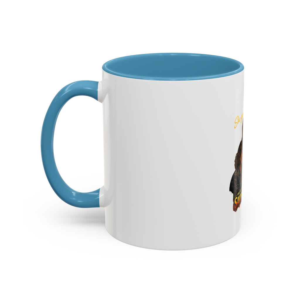 Firefighter Coffee Mug — "She Gave Him Life... He Chose to Spend It Saving Others" Tribute