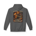 Firefighter Hoodie — "In God I Trust; In All Others I Use My Halligan"