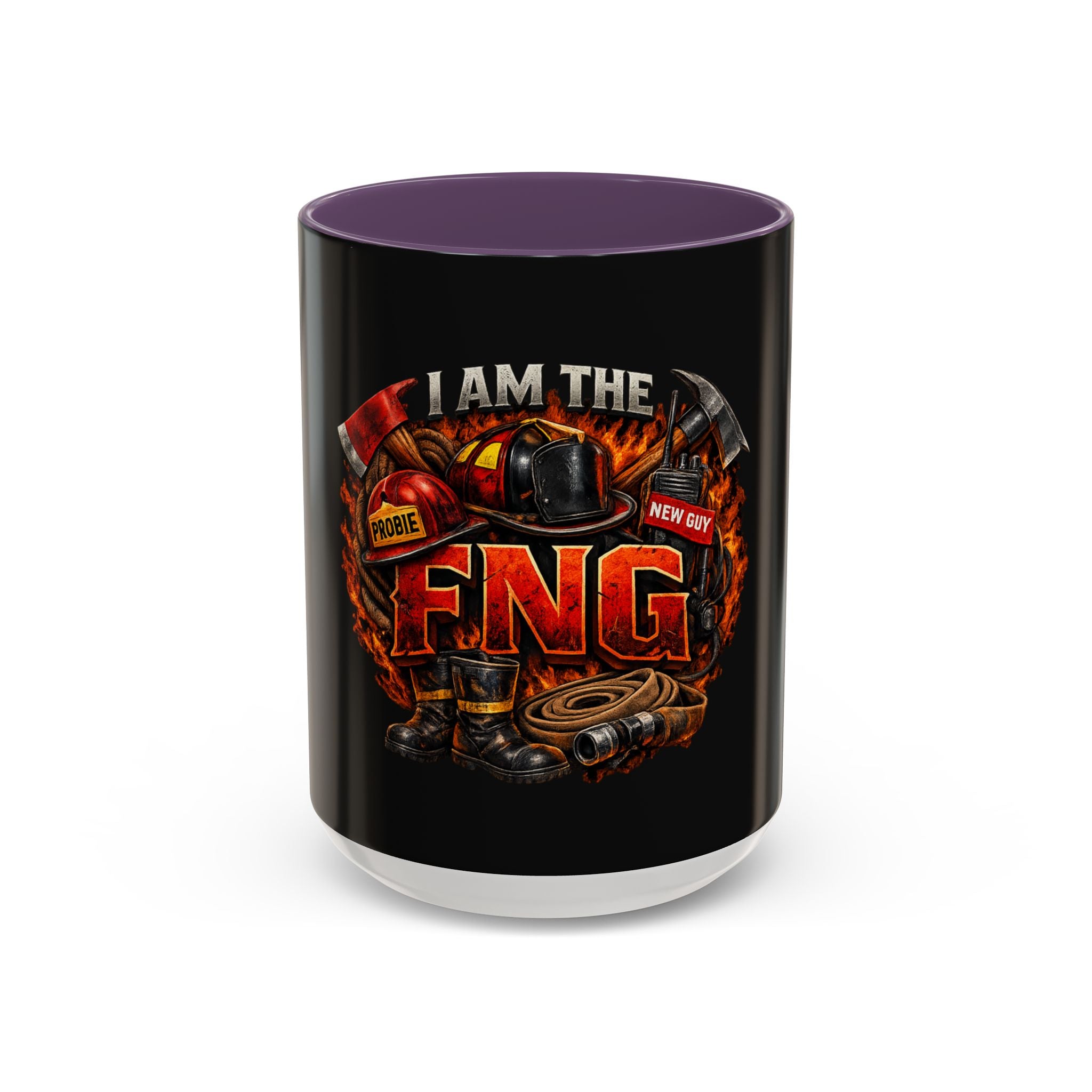 I Am The FNG Coffee Mug — Firefighter New Guy 11/15oz Accent Mug