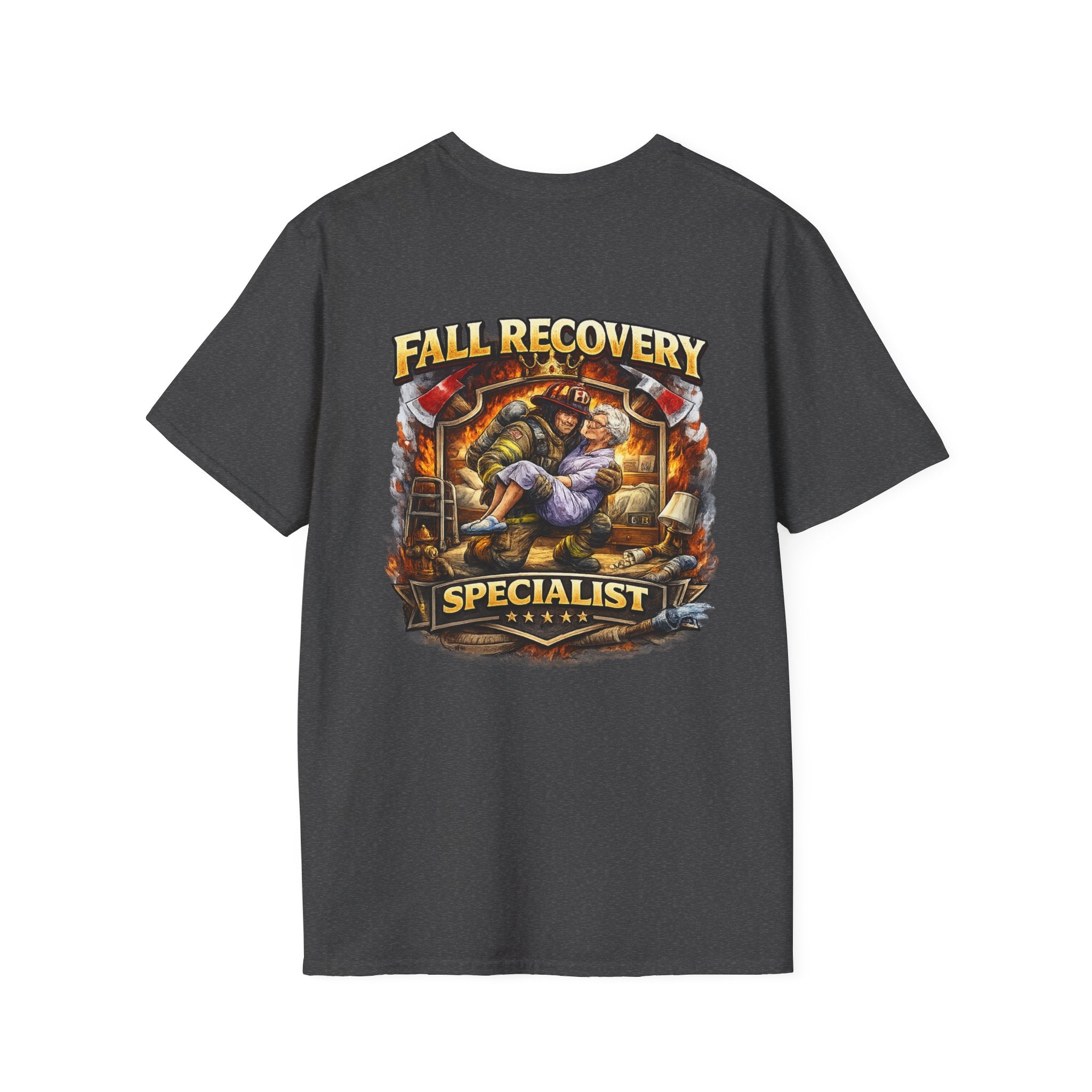 Fall Recovery Specialist T‑Shirt — Rescue & Recovery Worker Tee