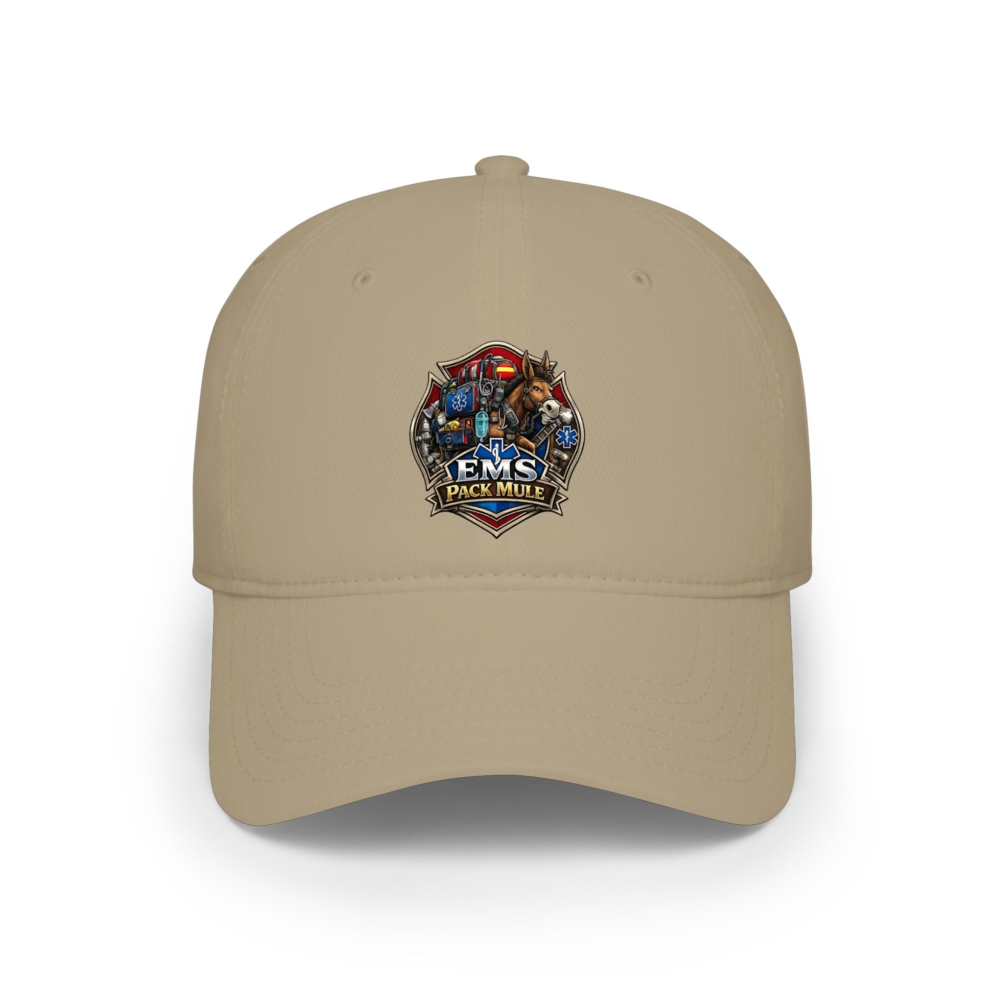 EMS Patch Low Profile Baseball Cap — First Responder Medic Tribute