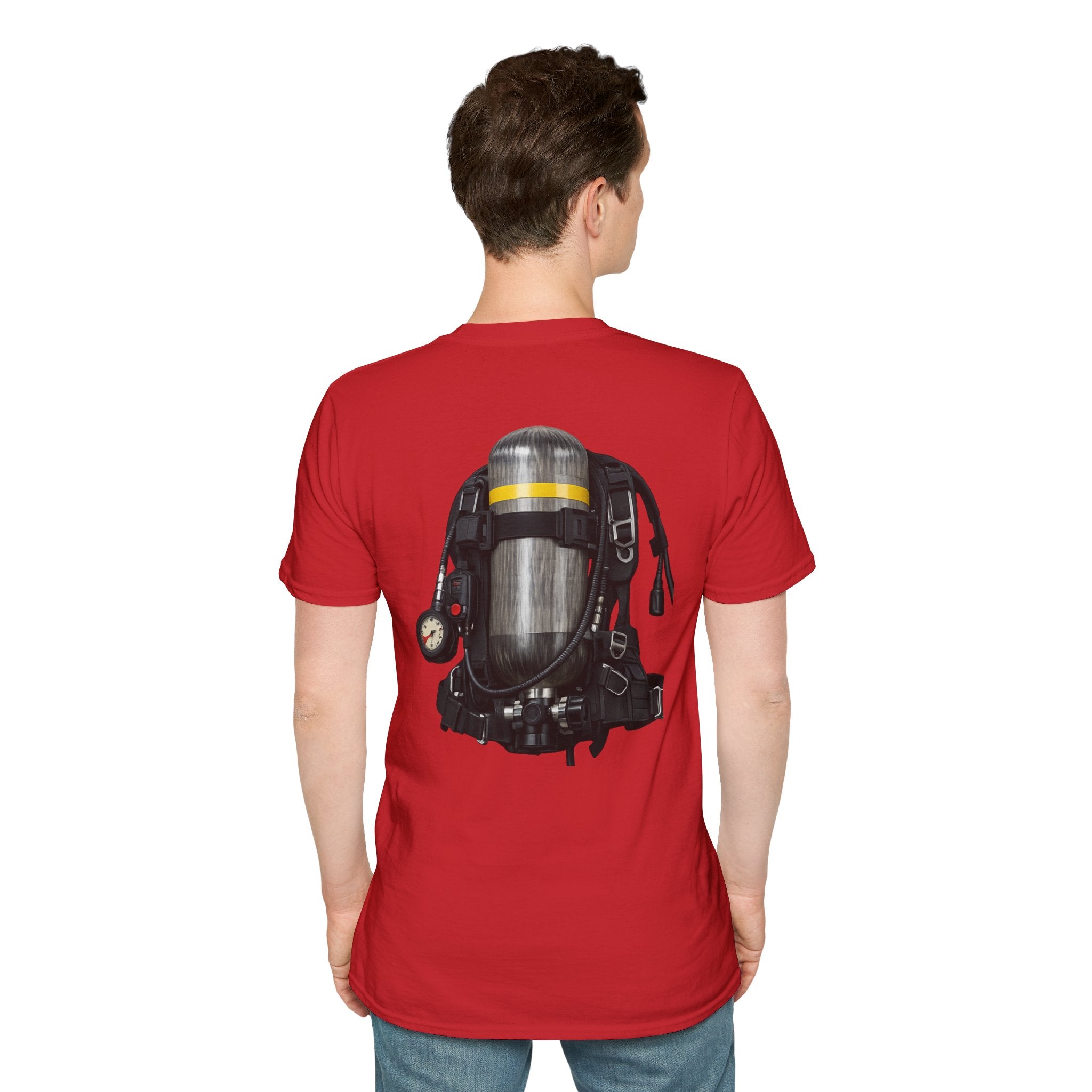 Firefighter SCBA T-Shirt – Self Contained Breathing Apparatus Tee