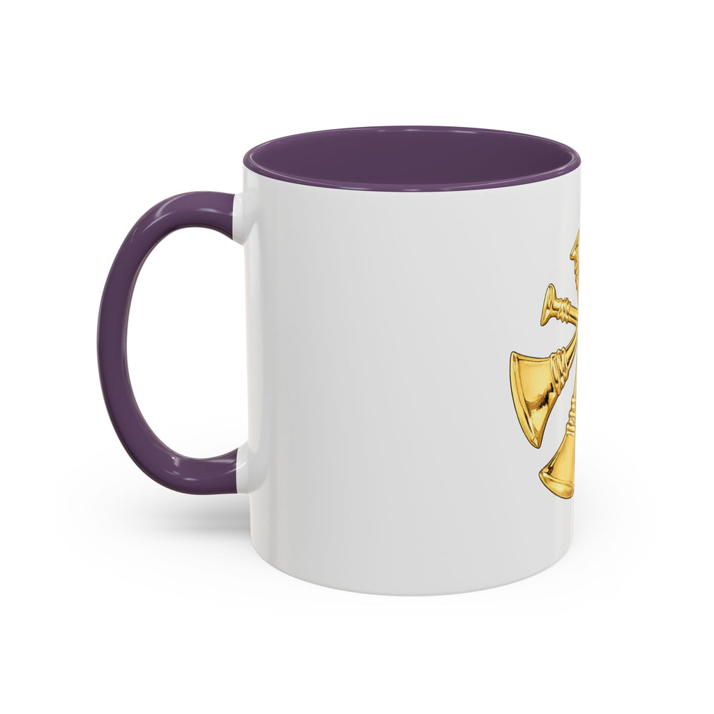 Deputy/Assistant Fire Chief Accent Coffee Mug — Firefighter Rank Insignia (11/15 oz)