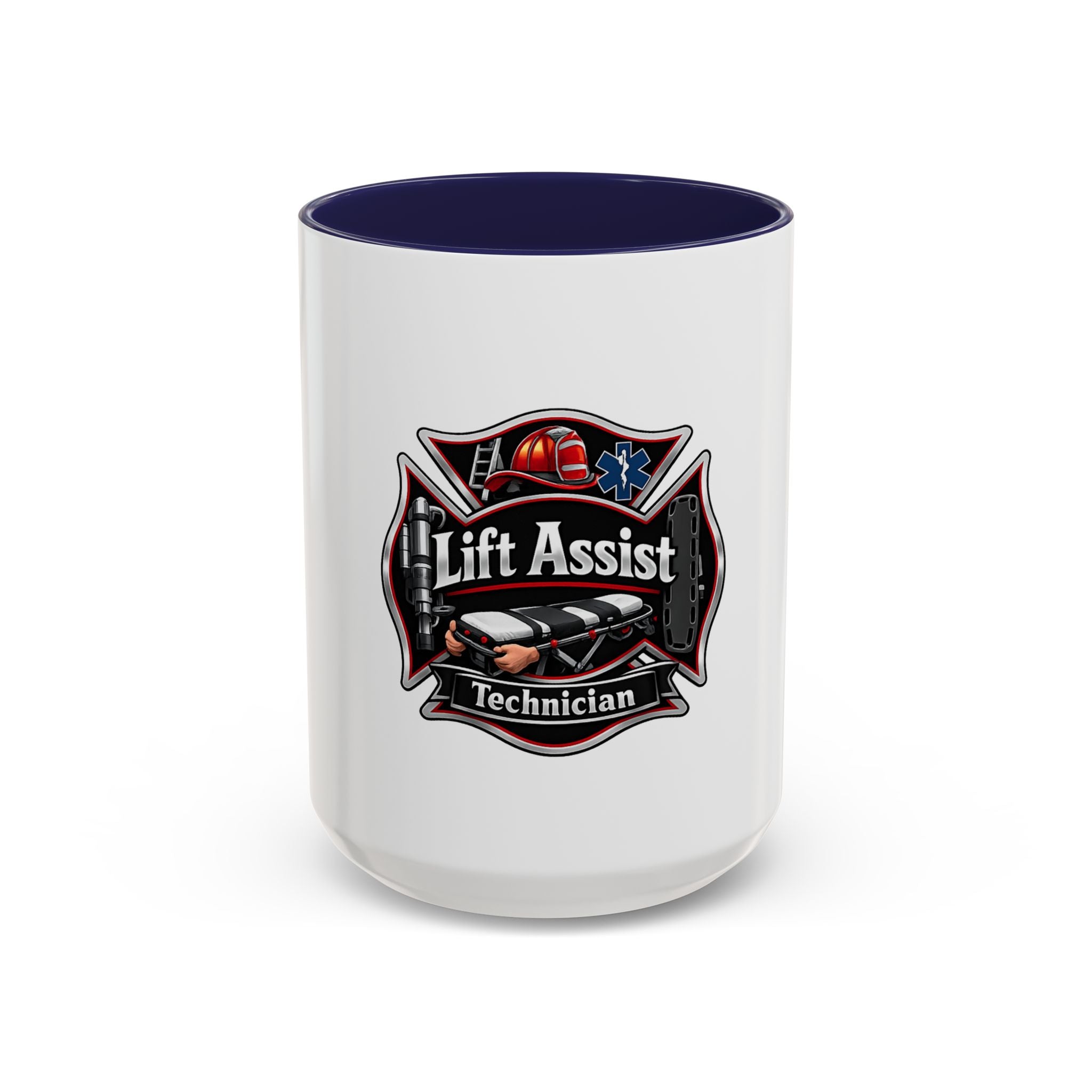 Lift Assist Technician Coffee Mug — Emergency Rescue EMT Firefighter Tribute (11/15 oz)