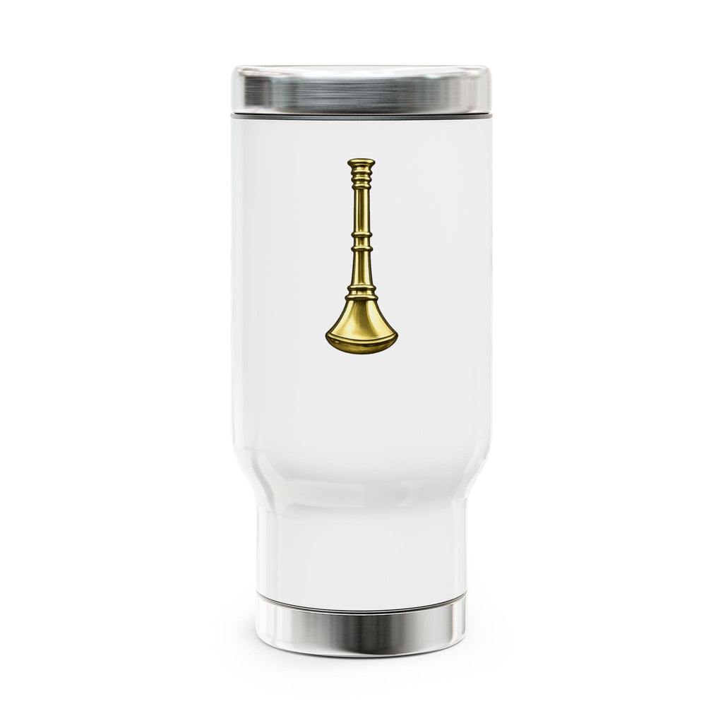 Fire Lieutenant 14oz Stainless Steel Travel Mug with Handle