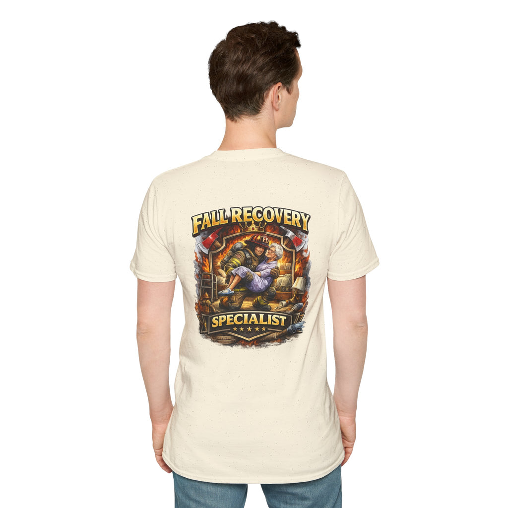 Fall Recovery Specialist T‑Shirt — Rescue & Recovery Worker Tee