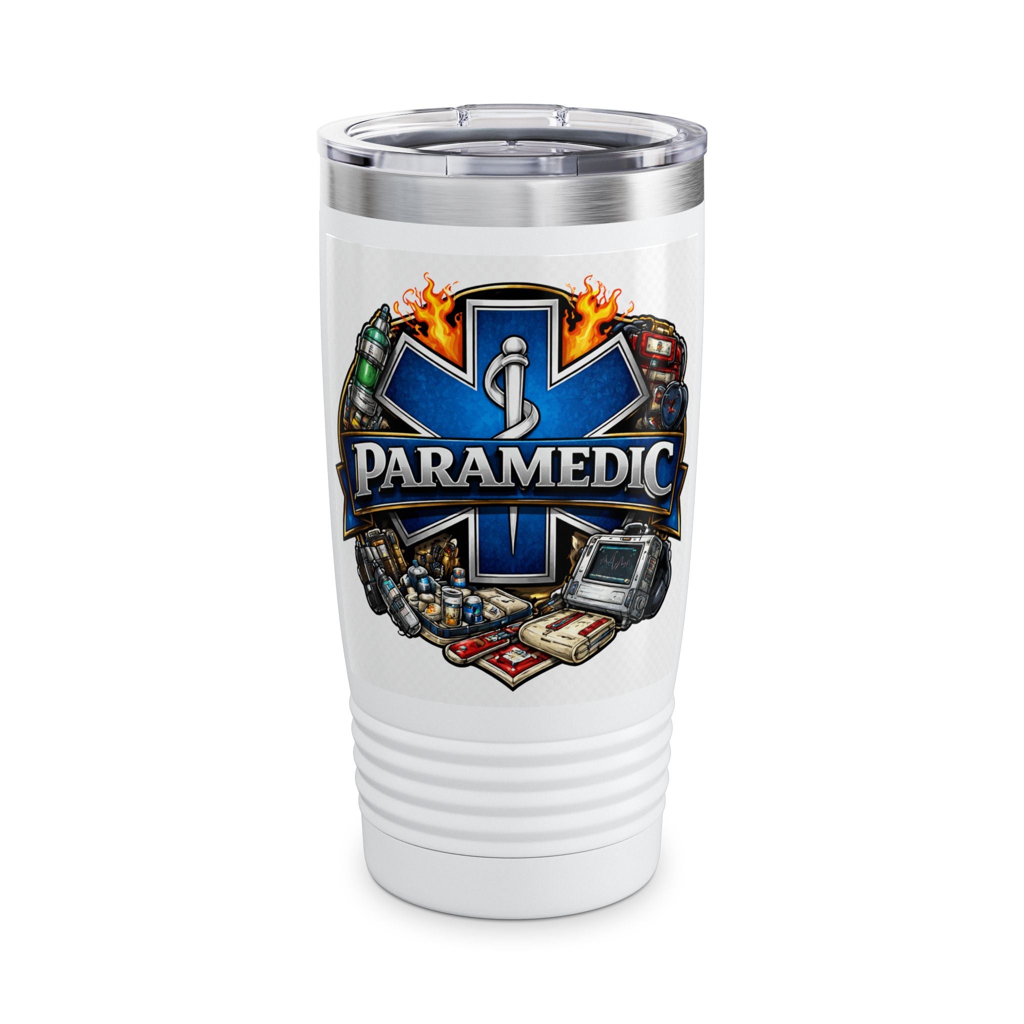 Paramedic 20oz Tumbler - EMS Star of Life Travel Mug