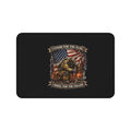 Patriotic Firefighter Desk Mat — "I Stand for the Flag, I Kneel for the Fallen"