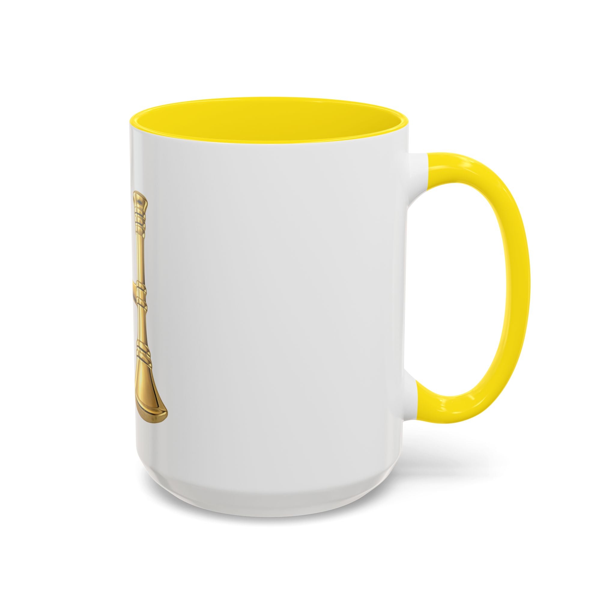 Fire Captain Accent Coffee Mug — Fire Captain Rank Emblem (11/15 oz)