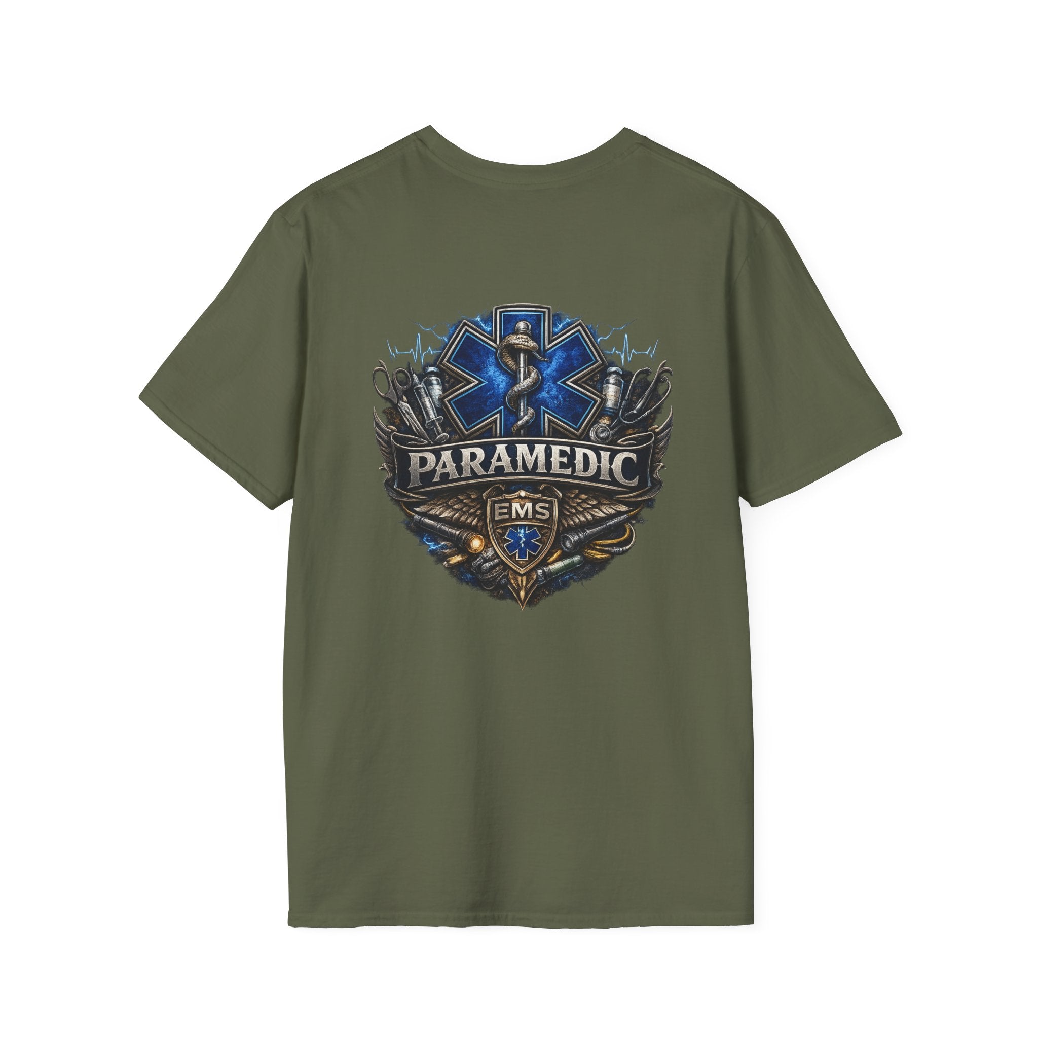 Paramedic EMS Badge T-Shirt — EMS Star of Life