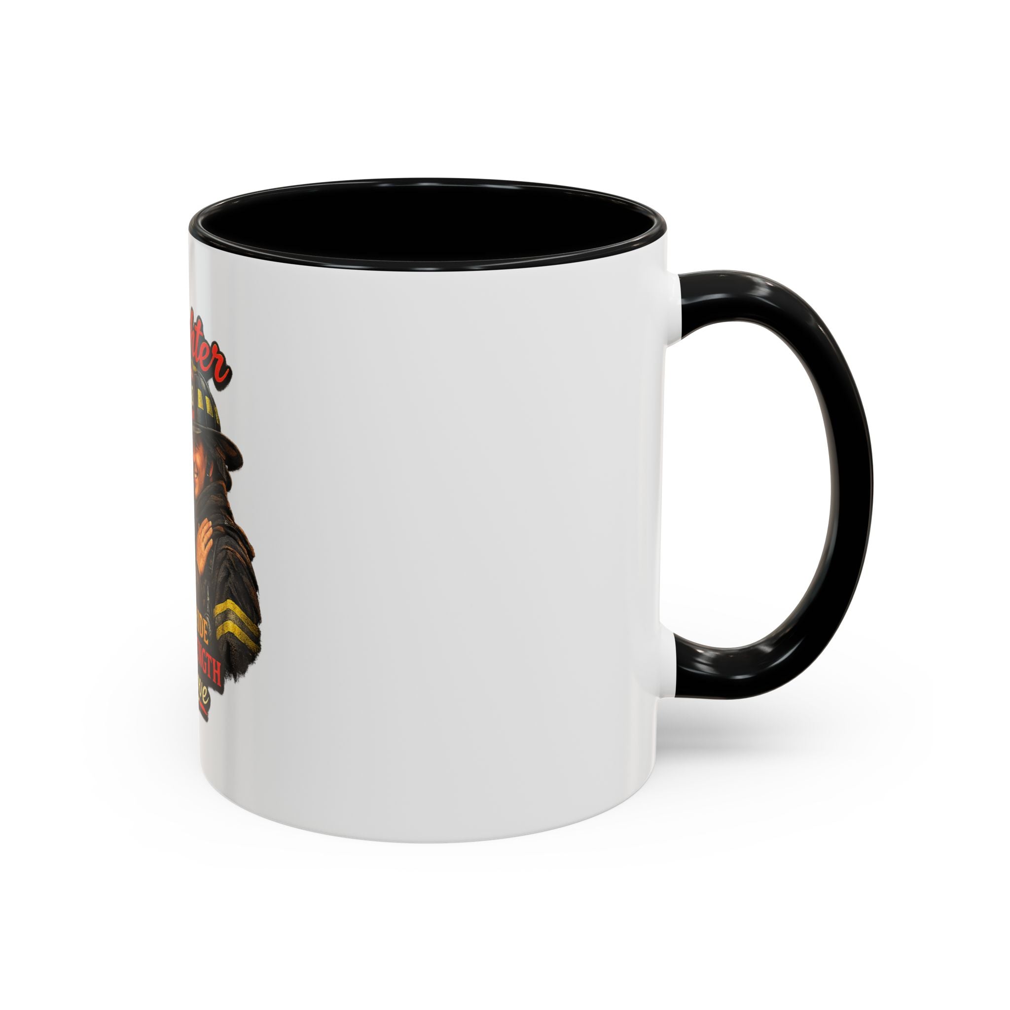 Firefighter Mom Coffee Mug — "Part Pride, Part Strength, All Love" (11/15oz)