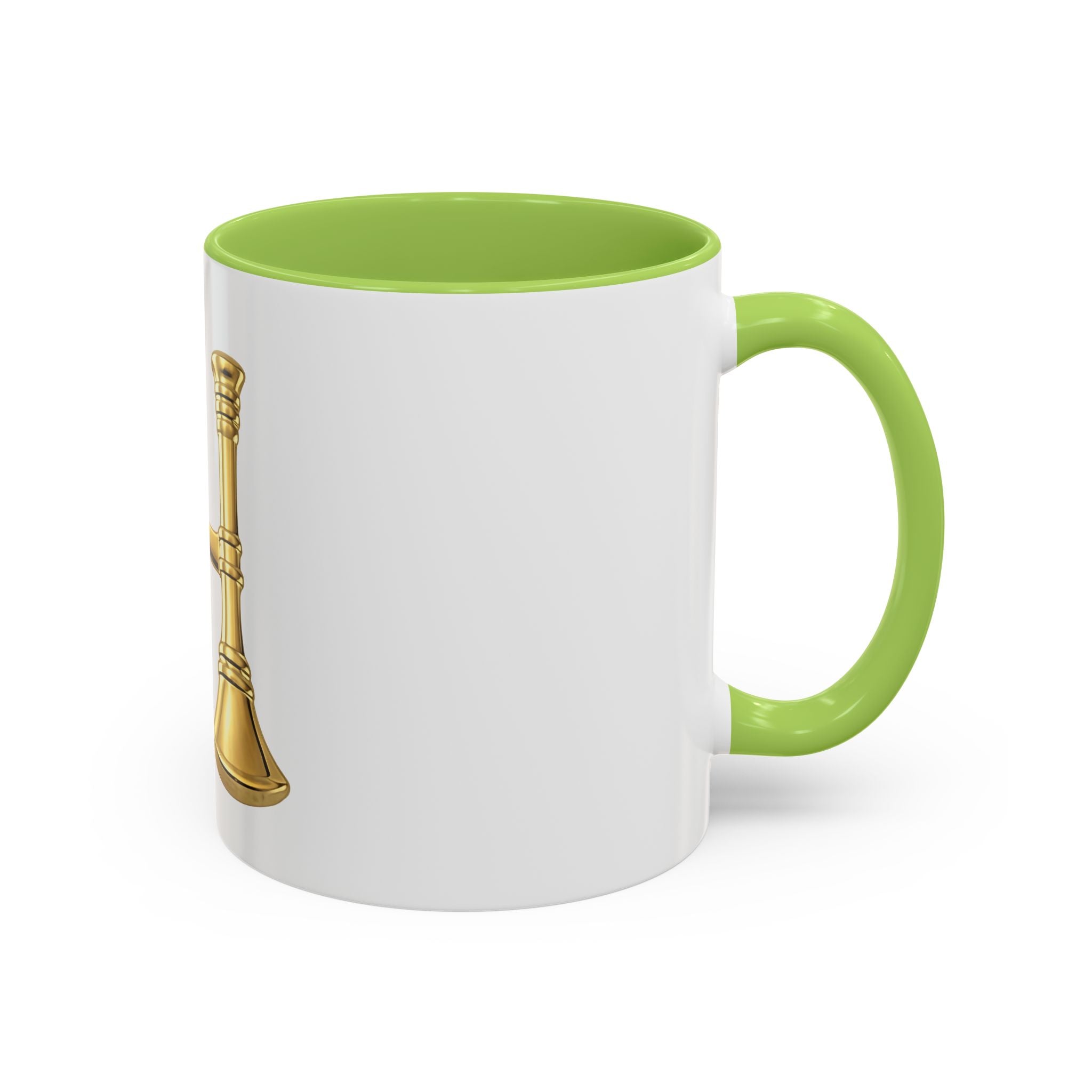 Fire Captain Accent Coffee Mug — Fire Captain Rank Emblem (11/15 oz)