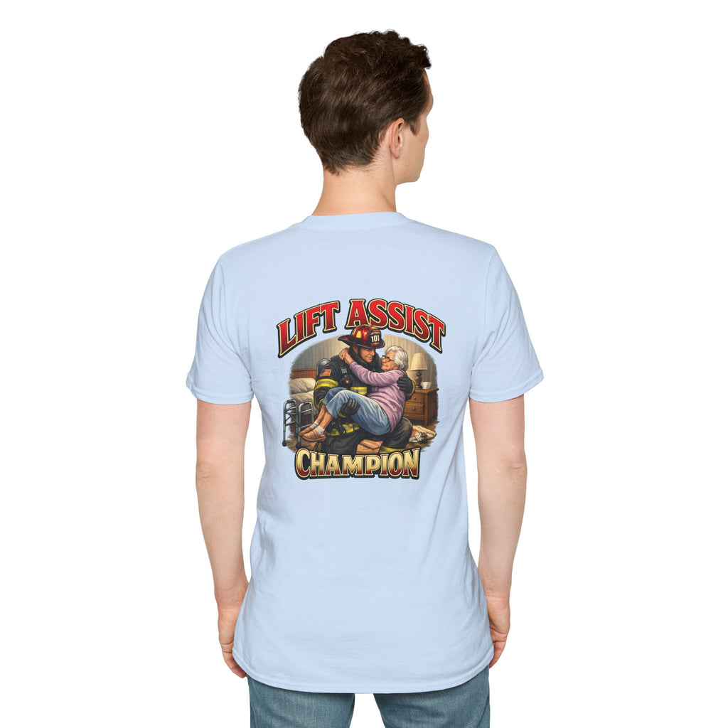 Lift Assist Champion Firefighter T-Shirt