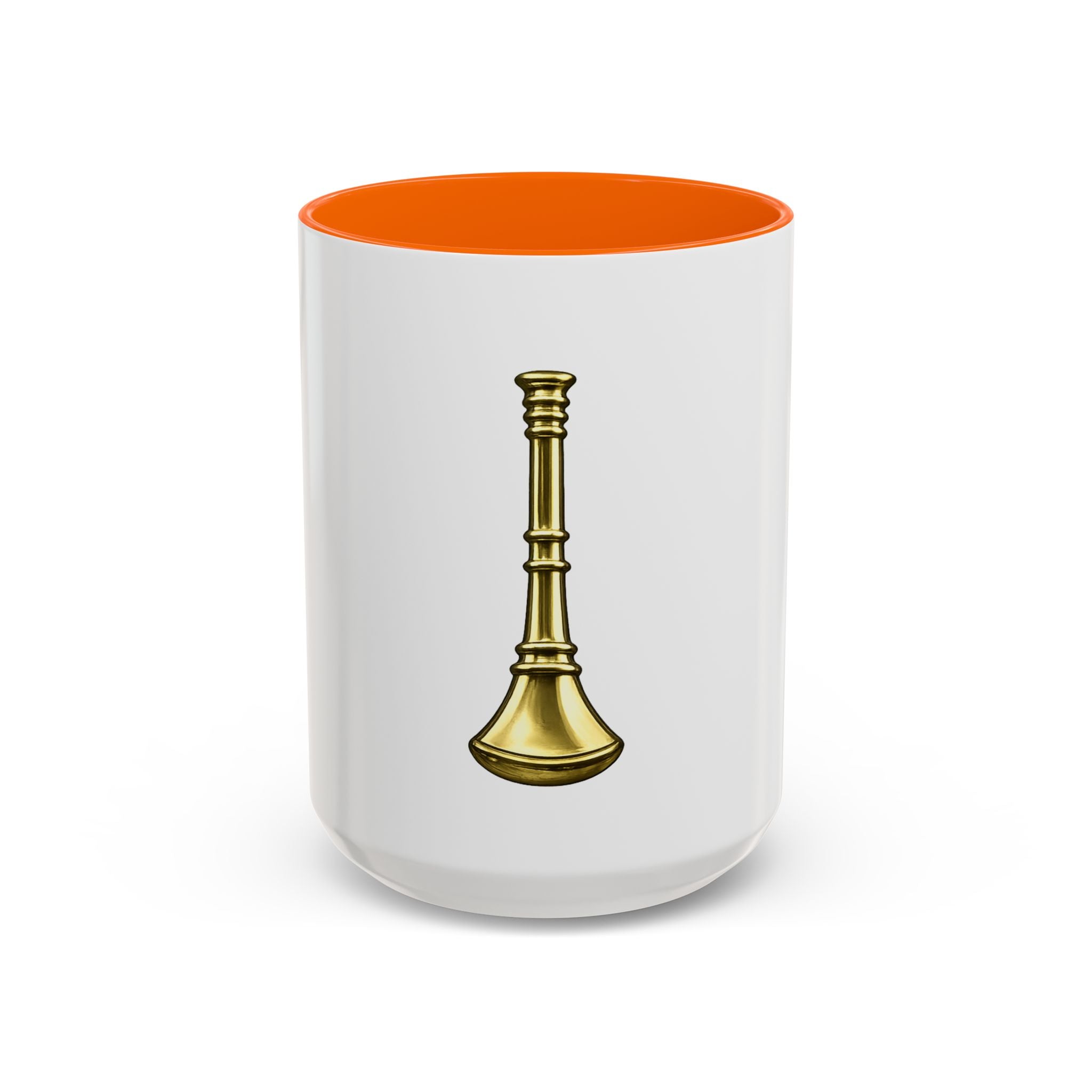 Fire Lieutenant Accent Coffee Mug — Rank Insignia Coffee Cup (11/15oz)