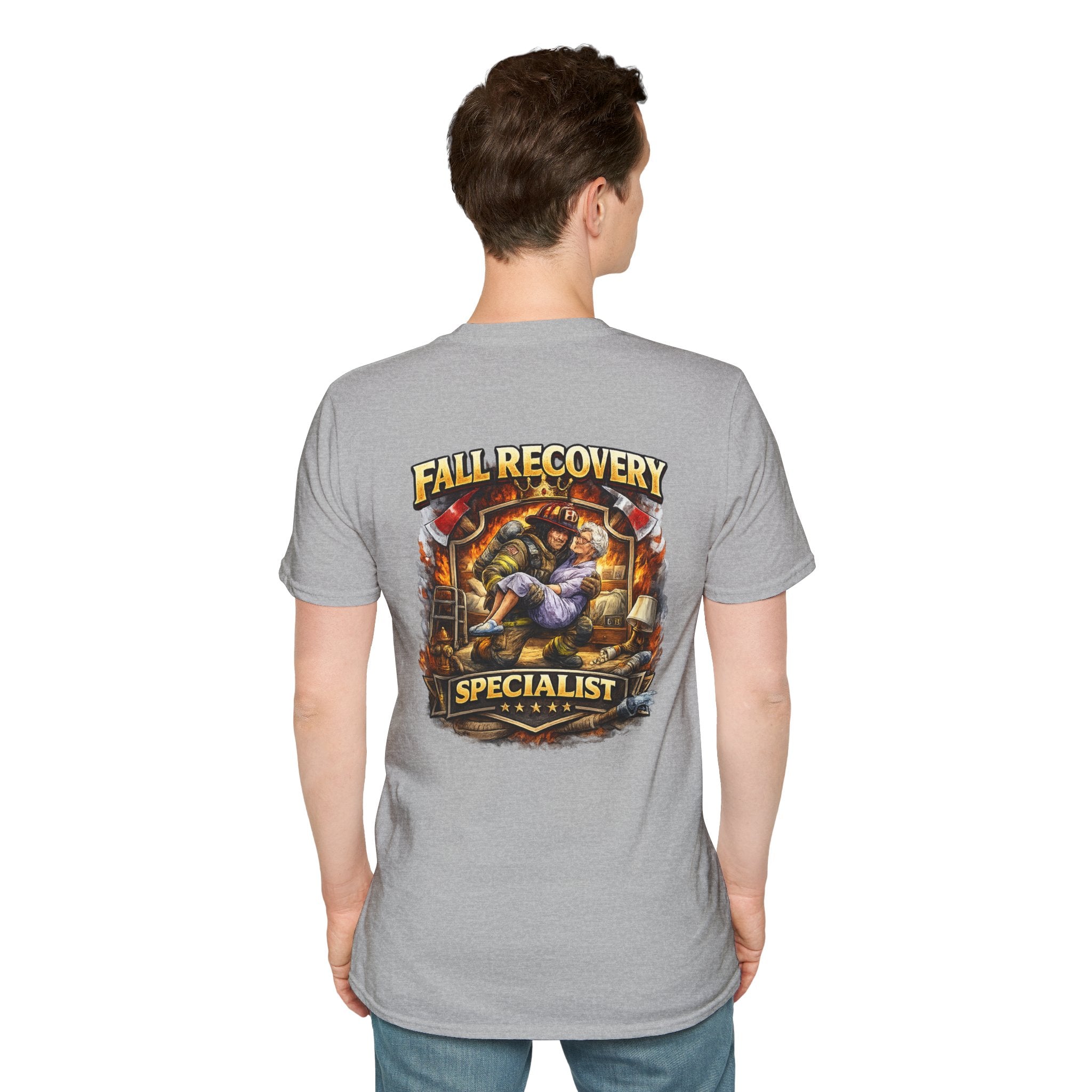 Fall Recovery Specialist T‑Shirt — Rescue & Recovery Worker Tee