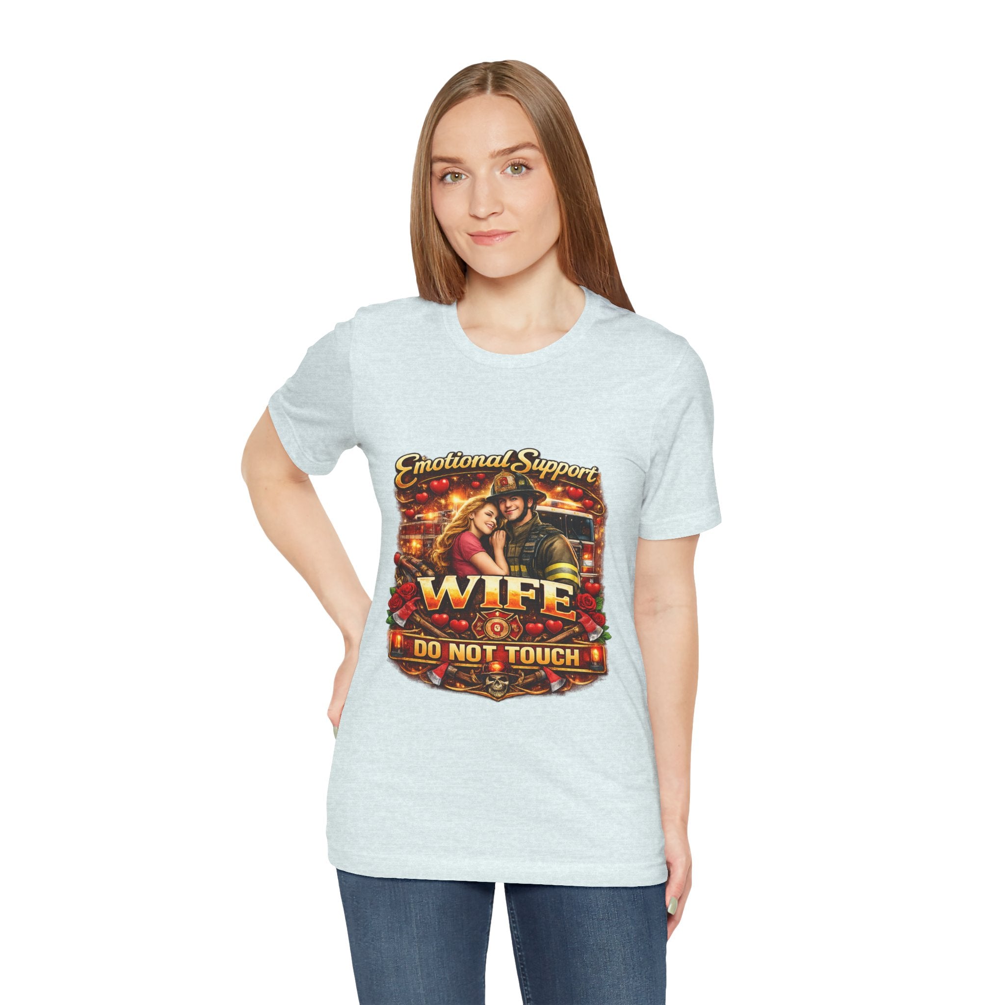 Emotional Support Wife T-Shirt – "Do Not Touch" Graphic Tee
