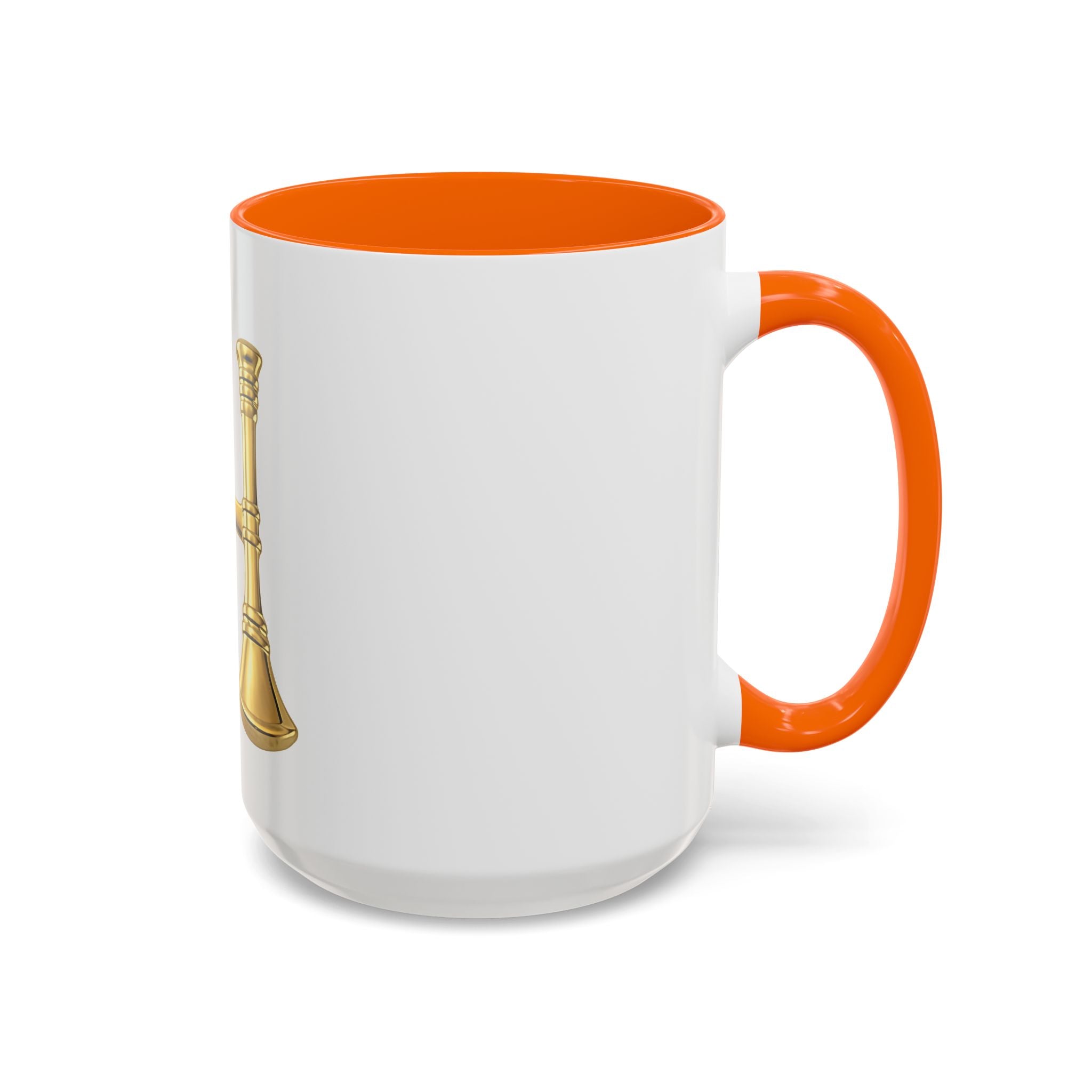 Fire Captain Accent Coffee Mug — Fire Captain Rank Emblem (11/15 oz)
