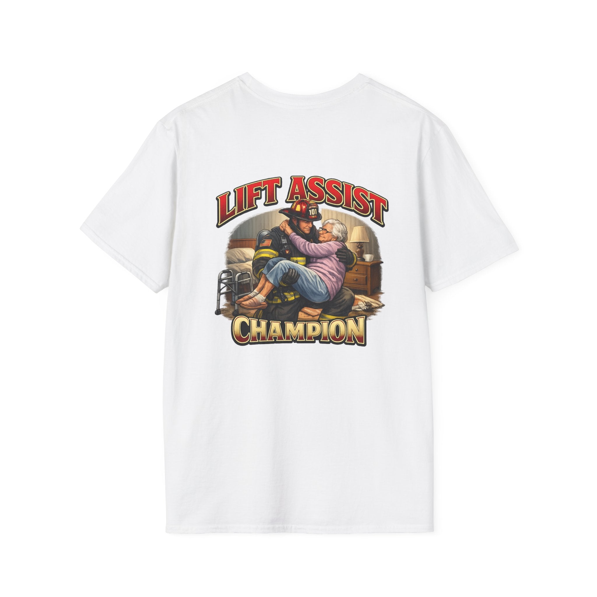 Lift Assist Champion Firefighter T-Shirt