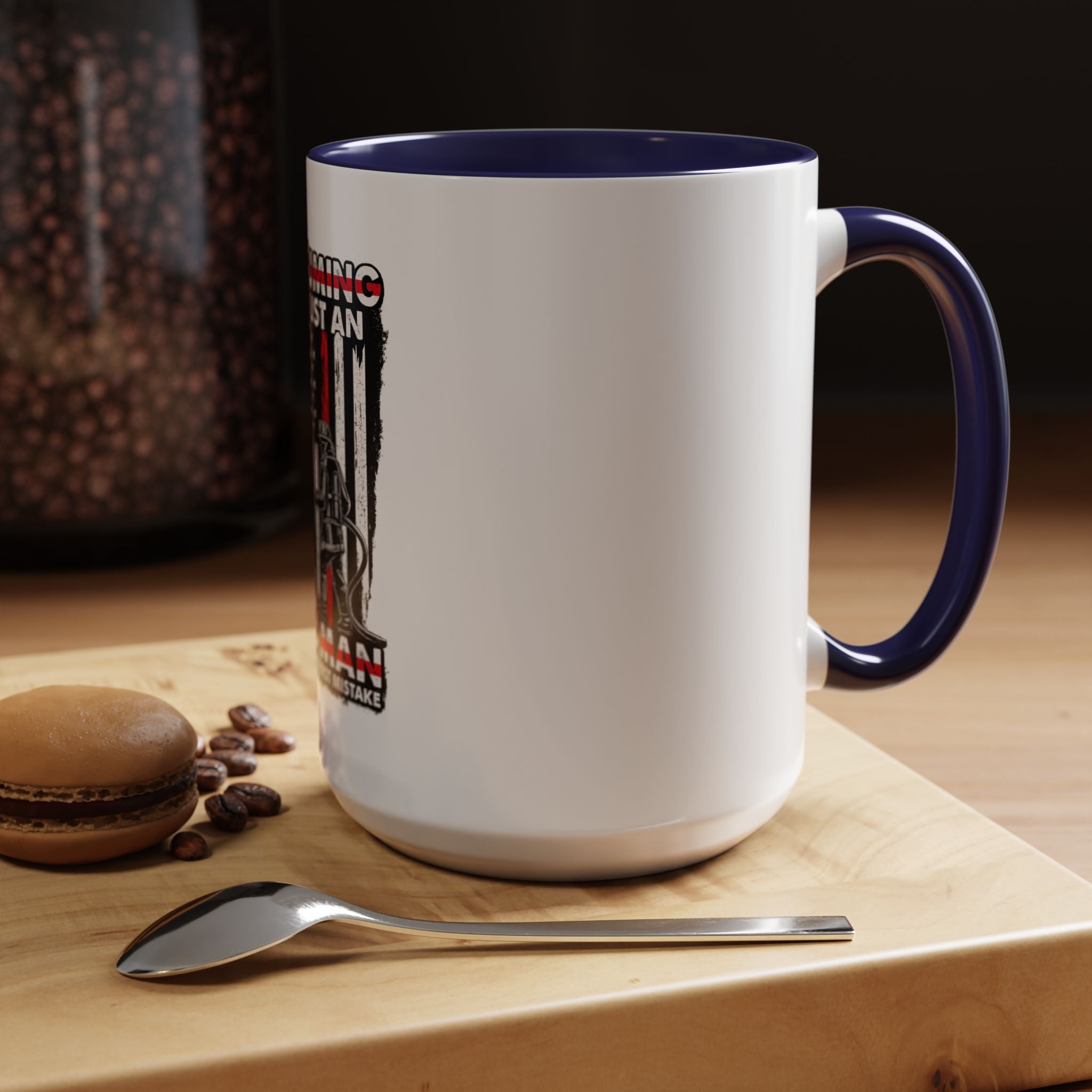 Coffee Mug - "Assuming I'm Just An Old Man" Firefighter Tribute Accent Mug (11/15oz)