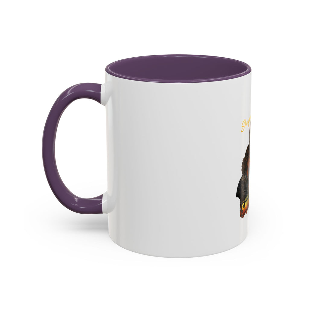 Firefighter Coffee Mug — "She Gave Him Life... He Chose to Spend It Saving Others" Tribute