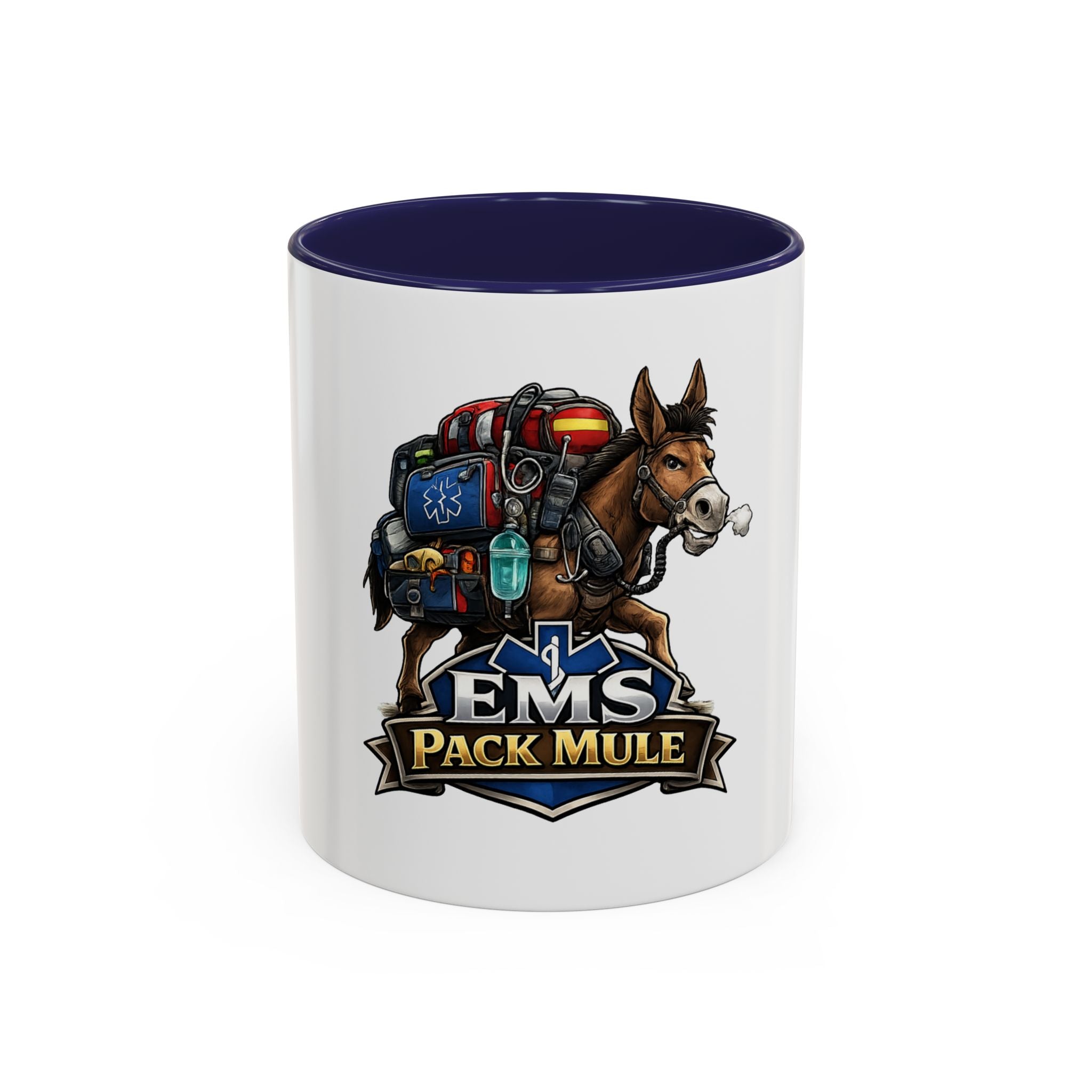 EMS Pack Mule Coffee Mug — Funny Paramedic EMT Gift (11/15 oz)