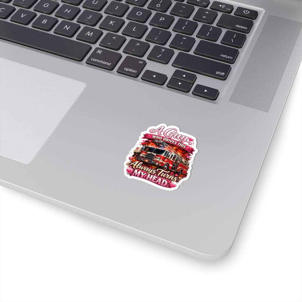 A Guy Who Drives This Always Turns My Head Sticker