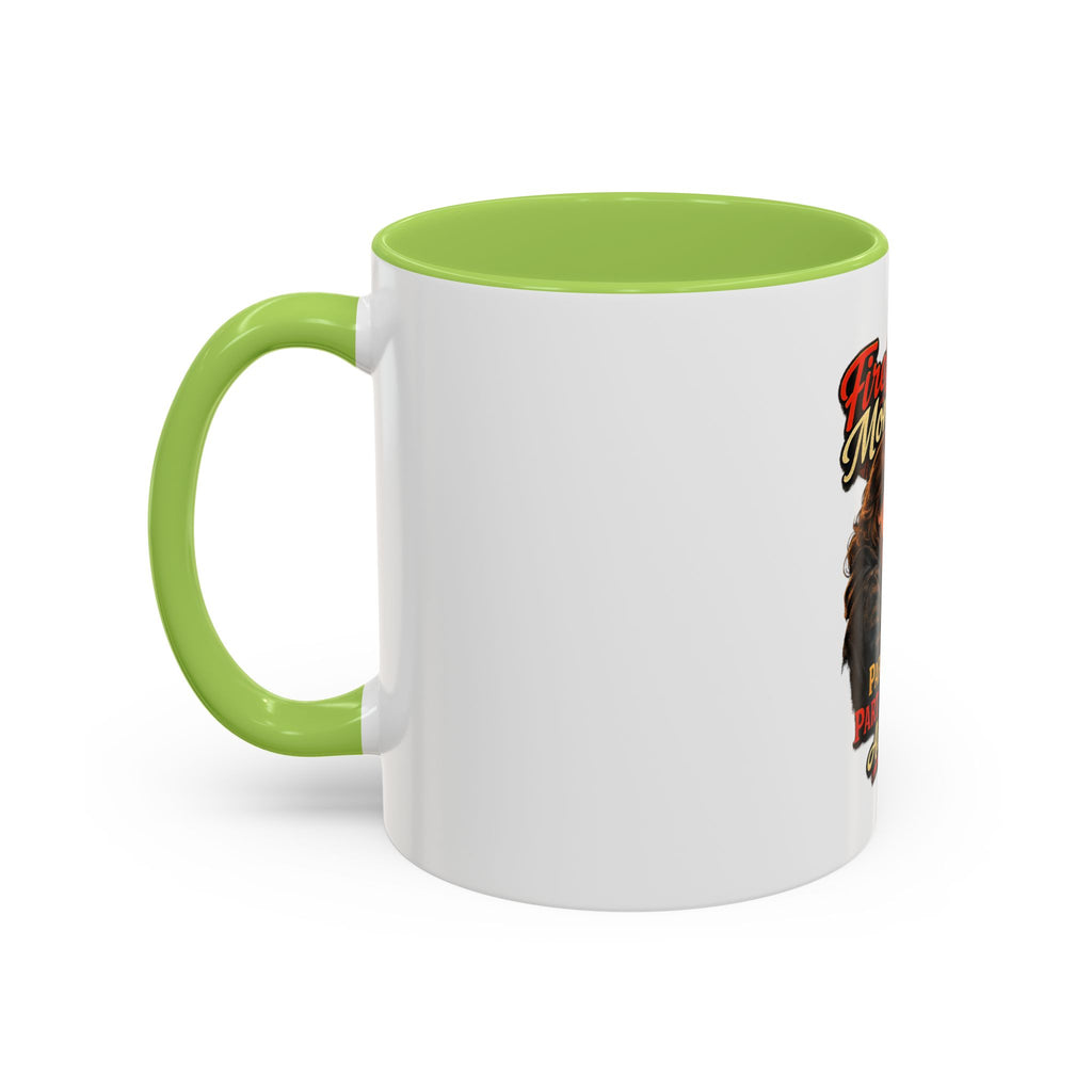 Firefighter Mom Coffee Mug — "Part Pride, Part Strength, All Love" (11/15oz)