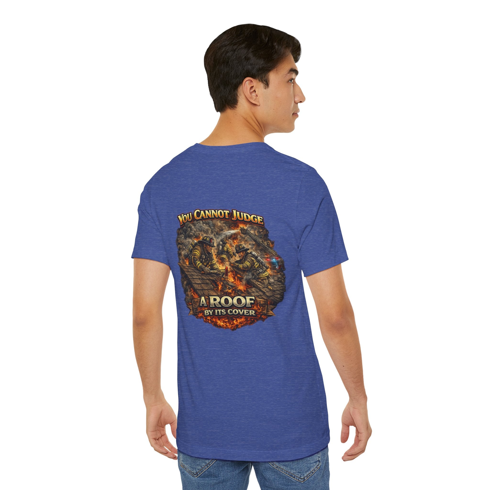 Firefighter Roof Ventilation T-Shirt — Roof Venting Firefighter Tee