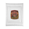 Firefighter Comforter — "Property of a Fire Dept." Bedding for First Responders