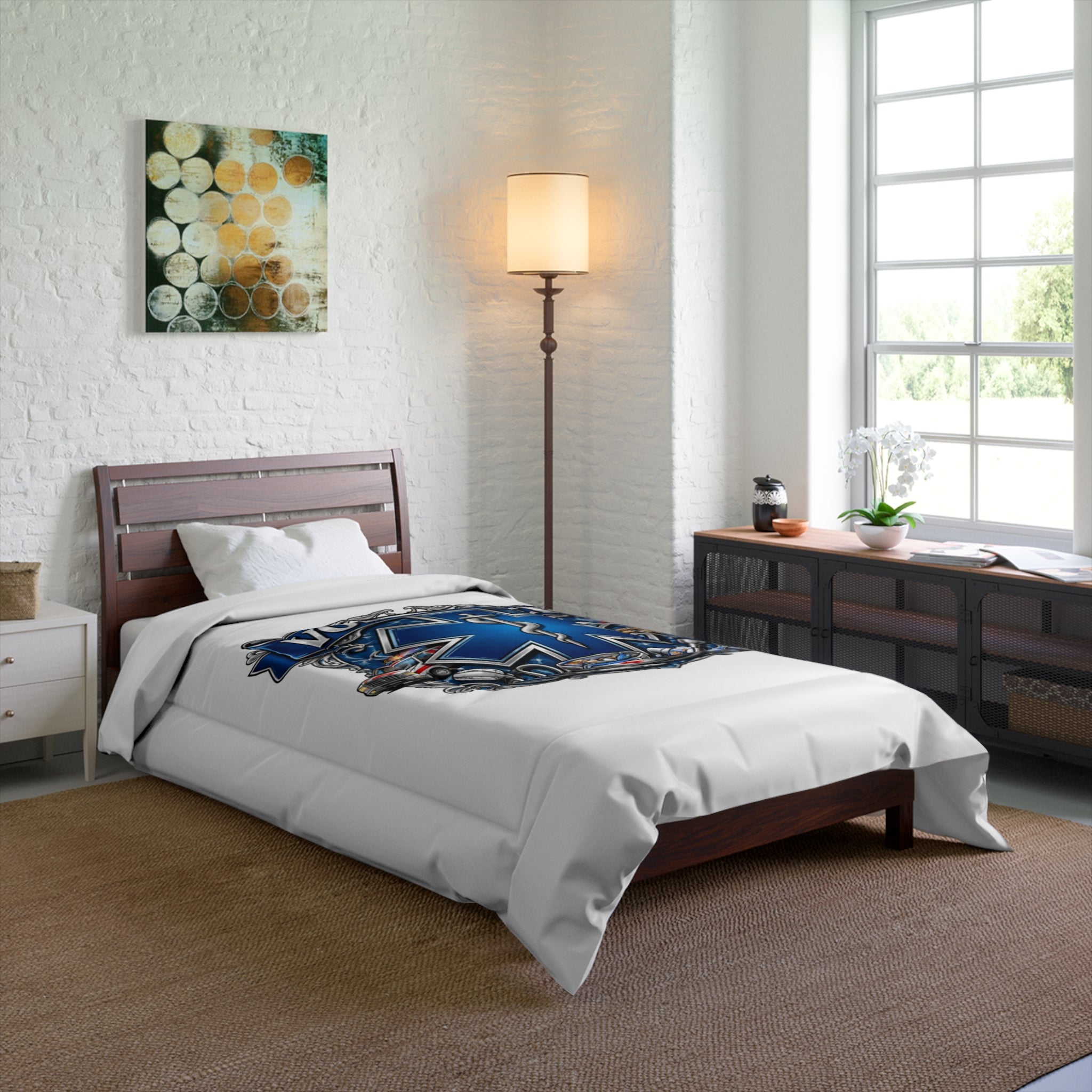 Volunteer EMT Comforter – Star of Life Medical Patch Bedding