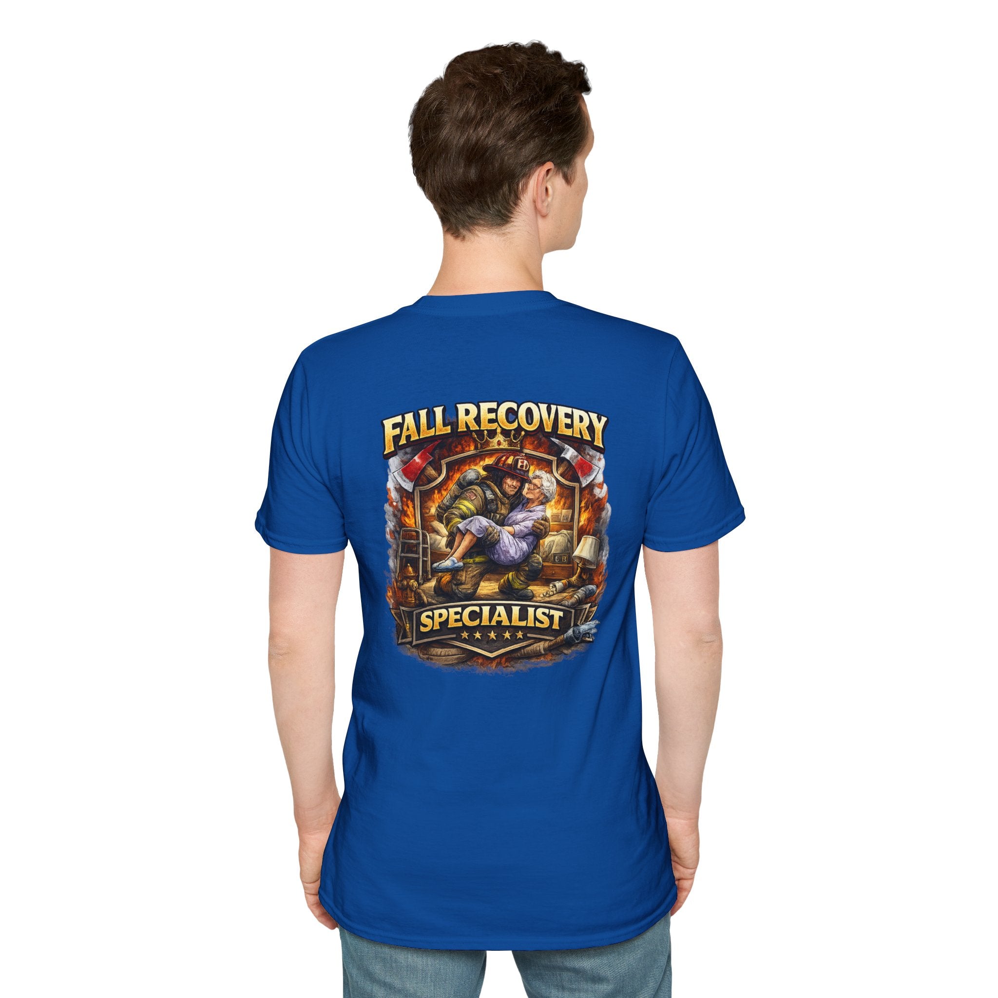 Fall Recovery Specialist T-Shirt - Rescue & Safety Crew Tee
