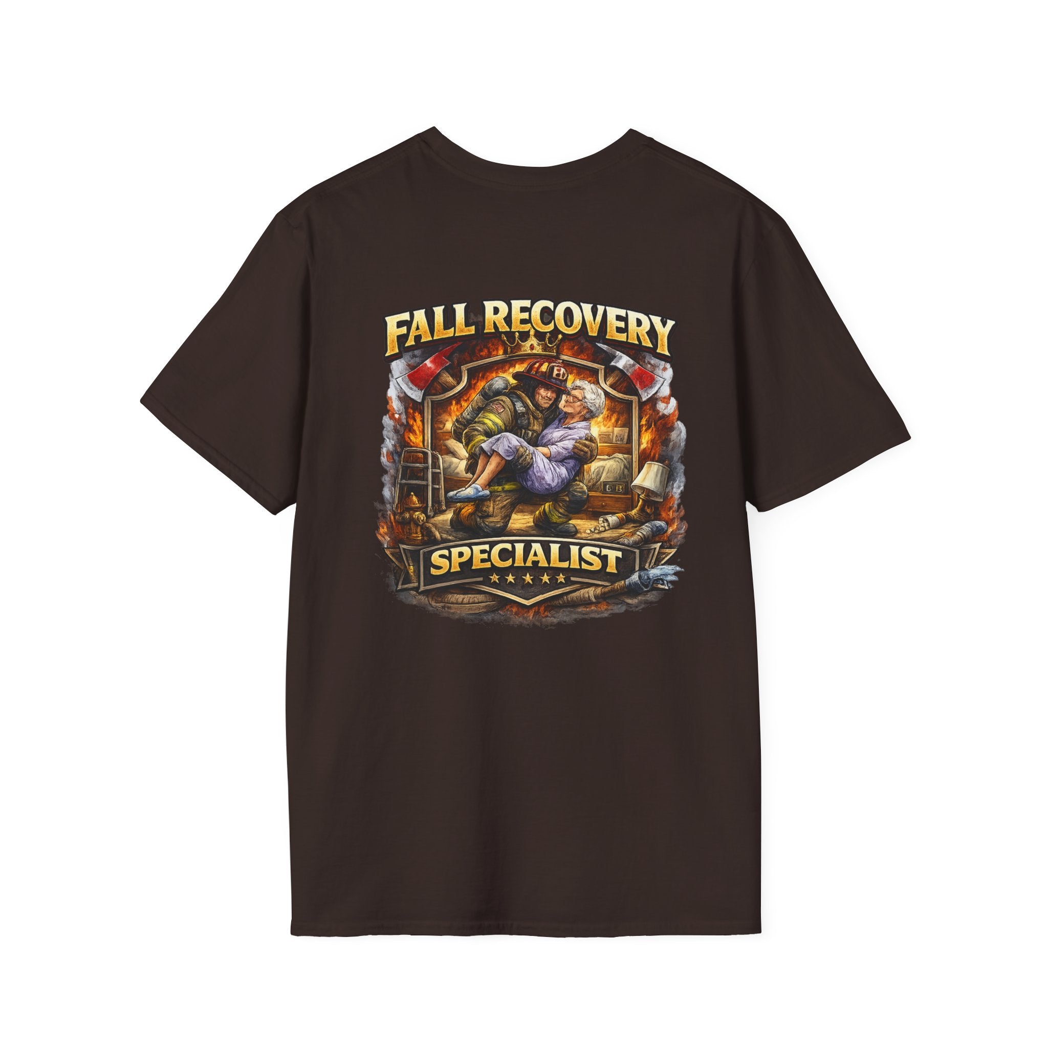 Fall Recovery Specialist T-Shirt - Rescue & Safety Crew Tee