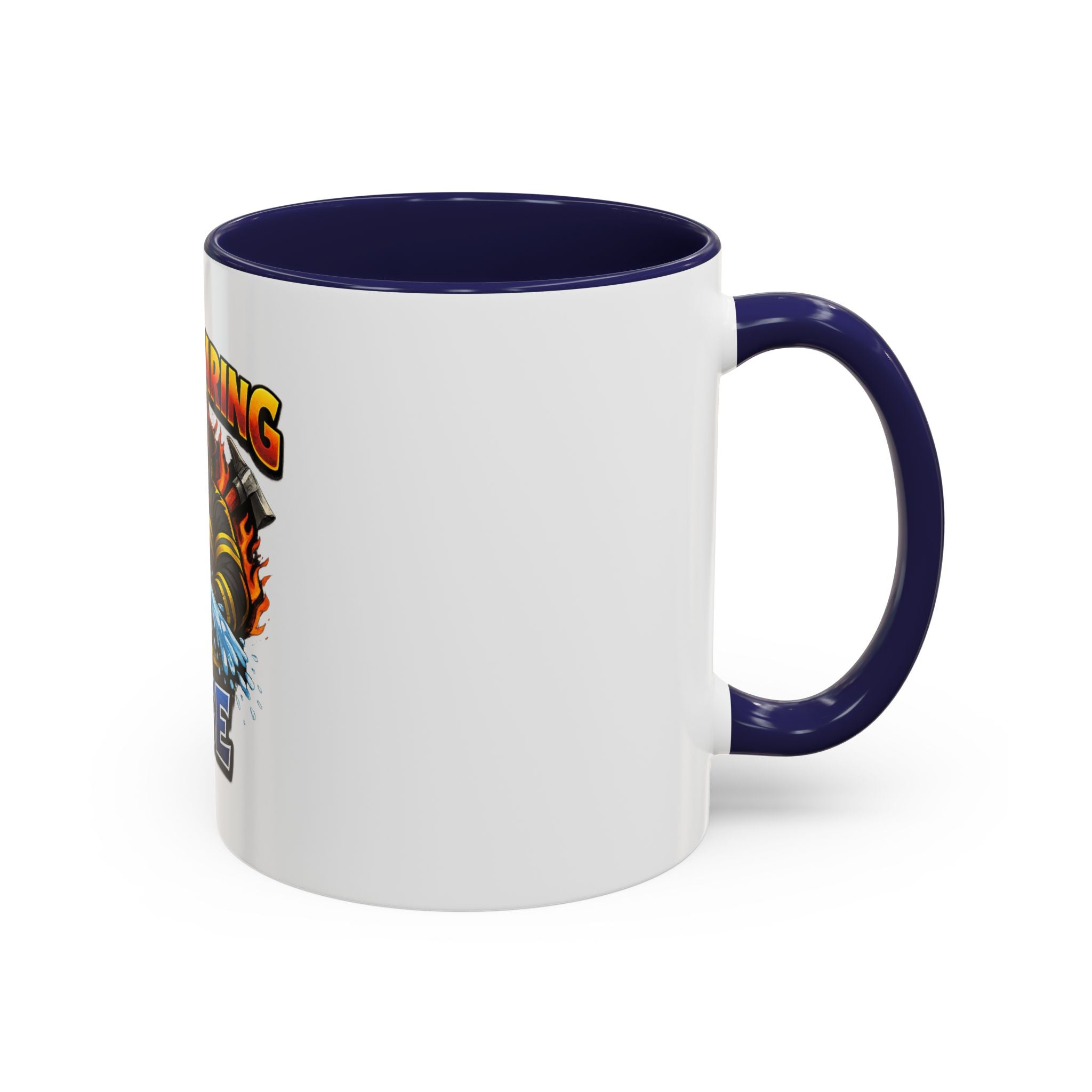Stop Staring At My Hose Firefighter Coffee Mug