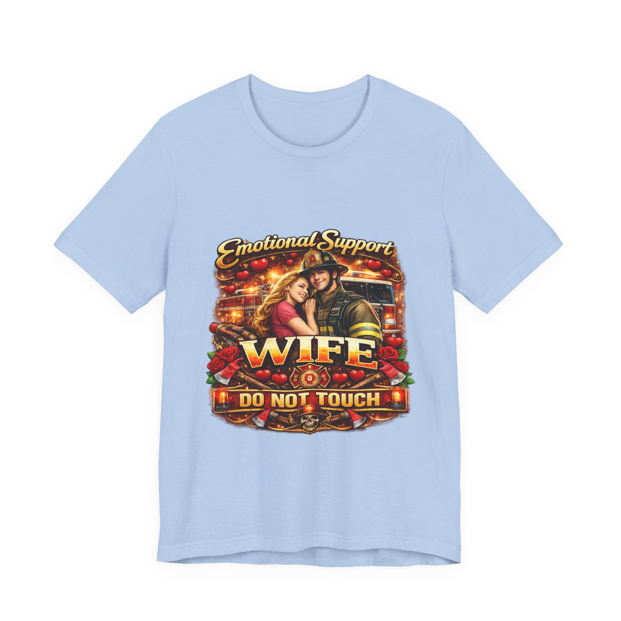 Emotional Support Wife T-Shirt – "Do Not Touch" Graphic Tee