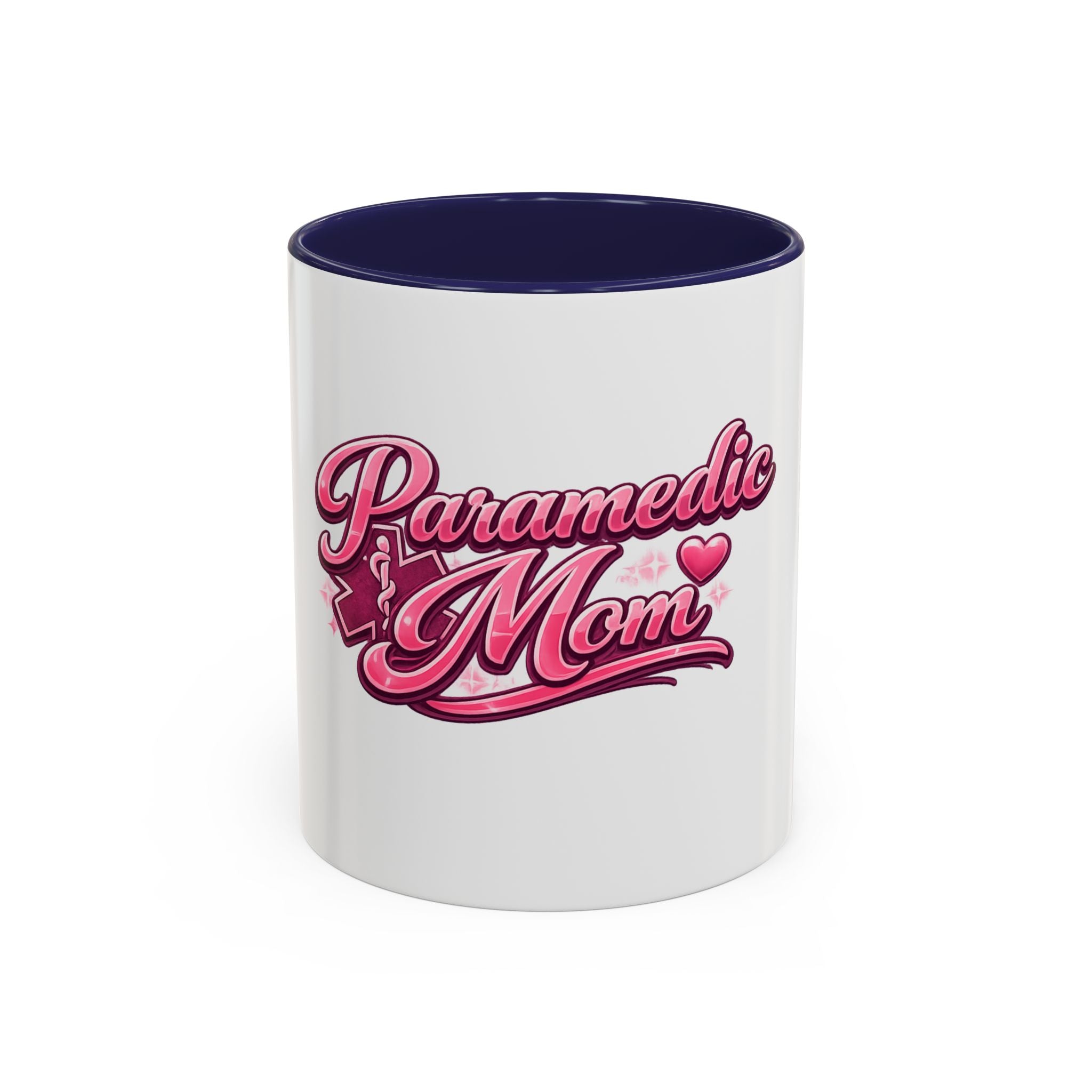 Paramedic Mom Accent Coffee Mug — (11/15oz)
