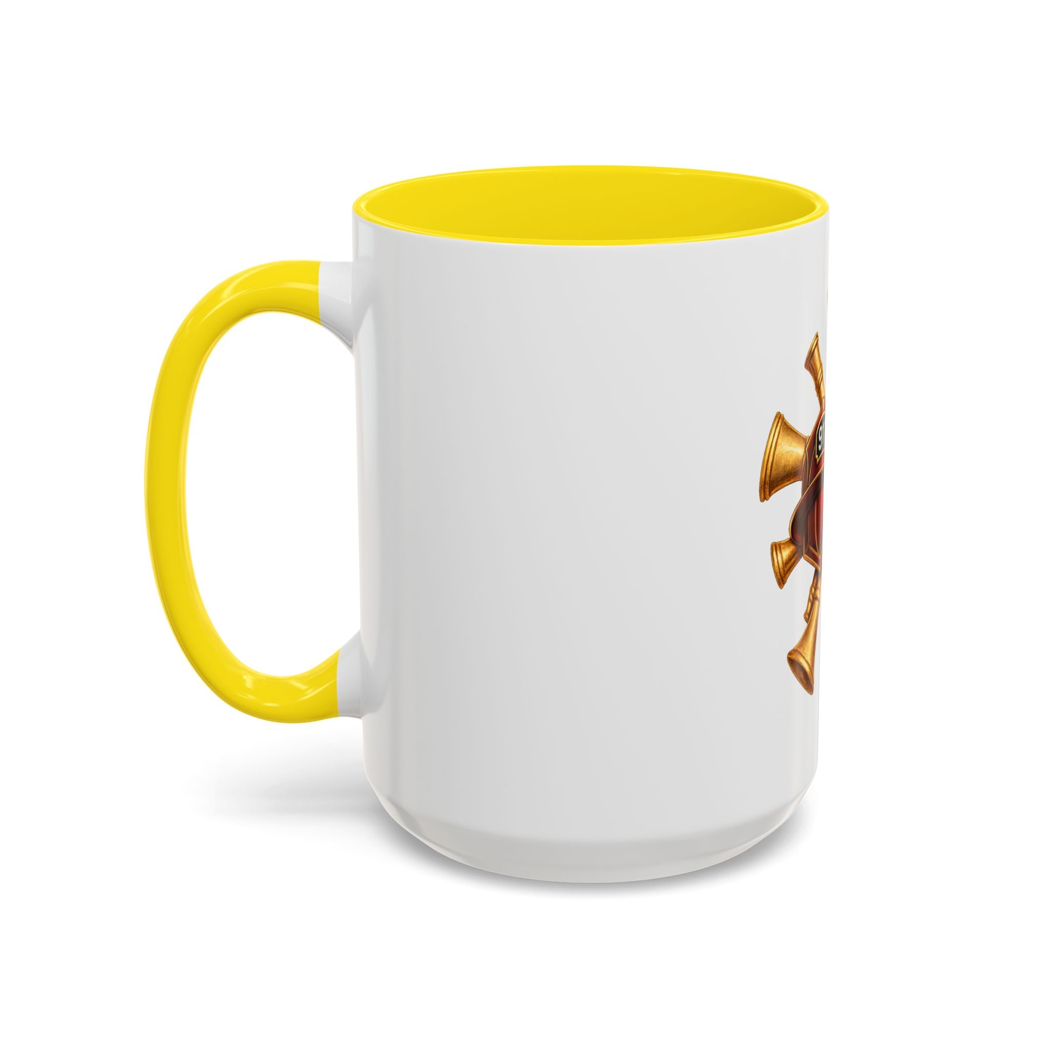 Fire Chief EMS & Firefighter Maltese Cross Coffee Mug — 911 Rescue Medical Emblem Accent Mug