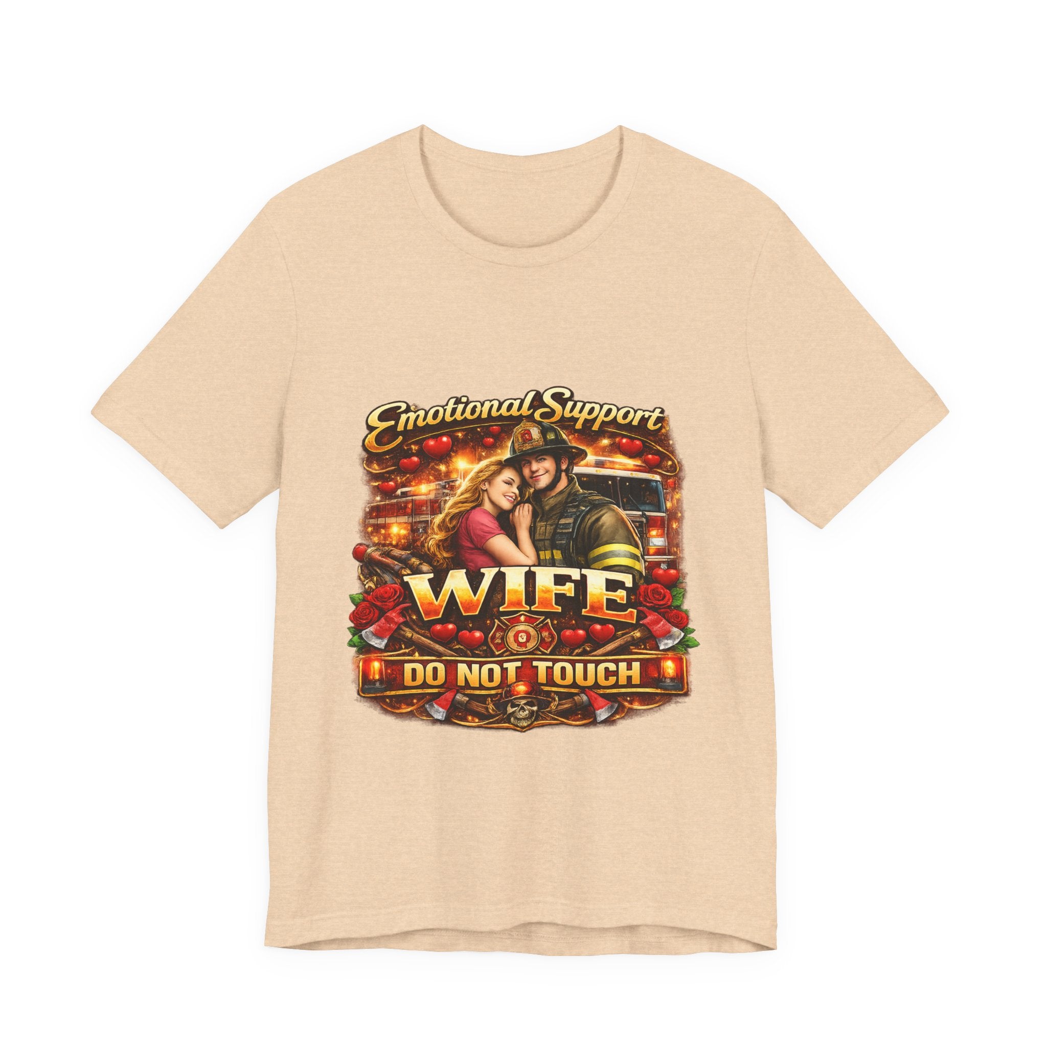 Emotional Support Wife T-Shirt – "Do Not Touch" Graphic Tee