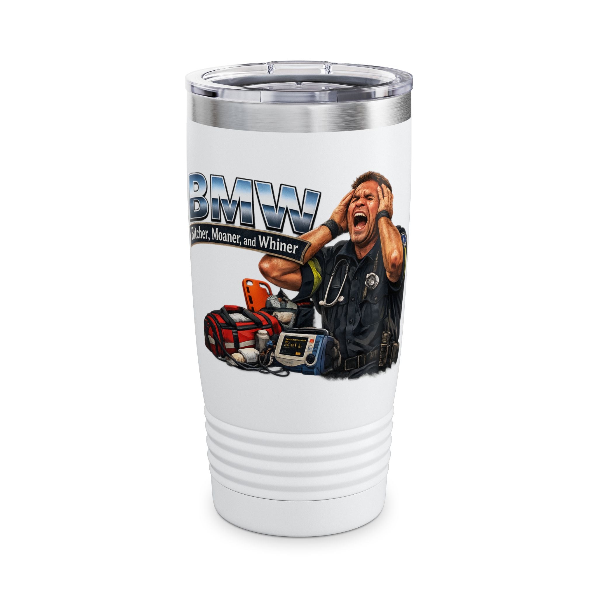 Paramedic Sarcasm 20oz Tumbler — 'I Bitch, Moan & Whine About the Job'
