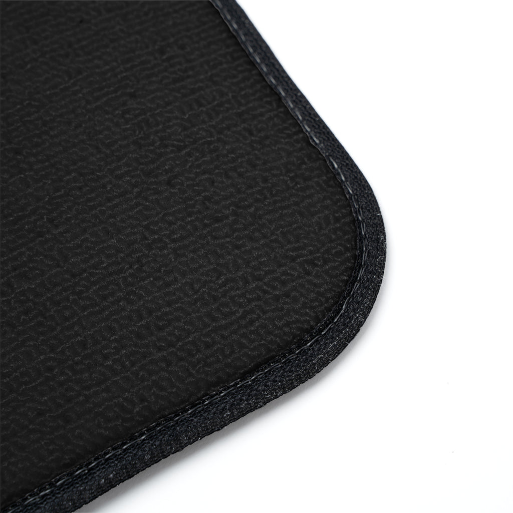 Car Floor Mats — “WTF Where’s The Fire” Novelty Auto Mats