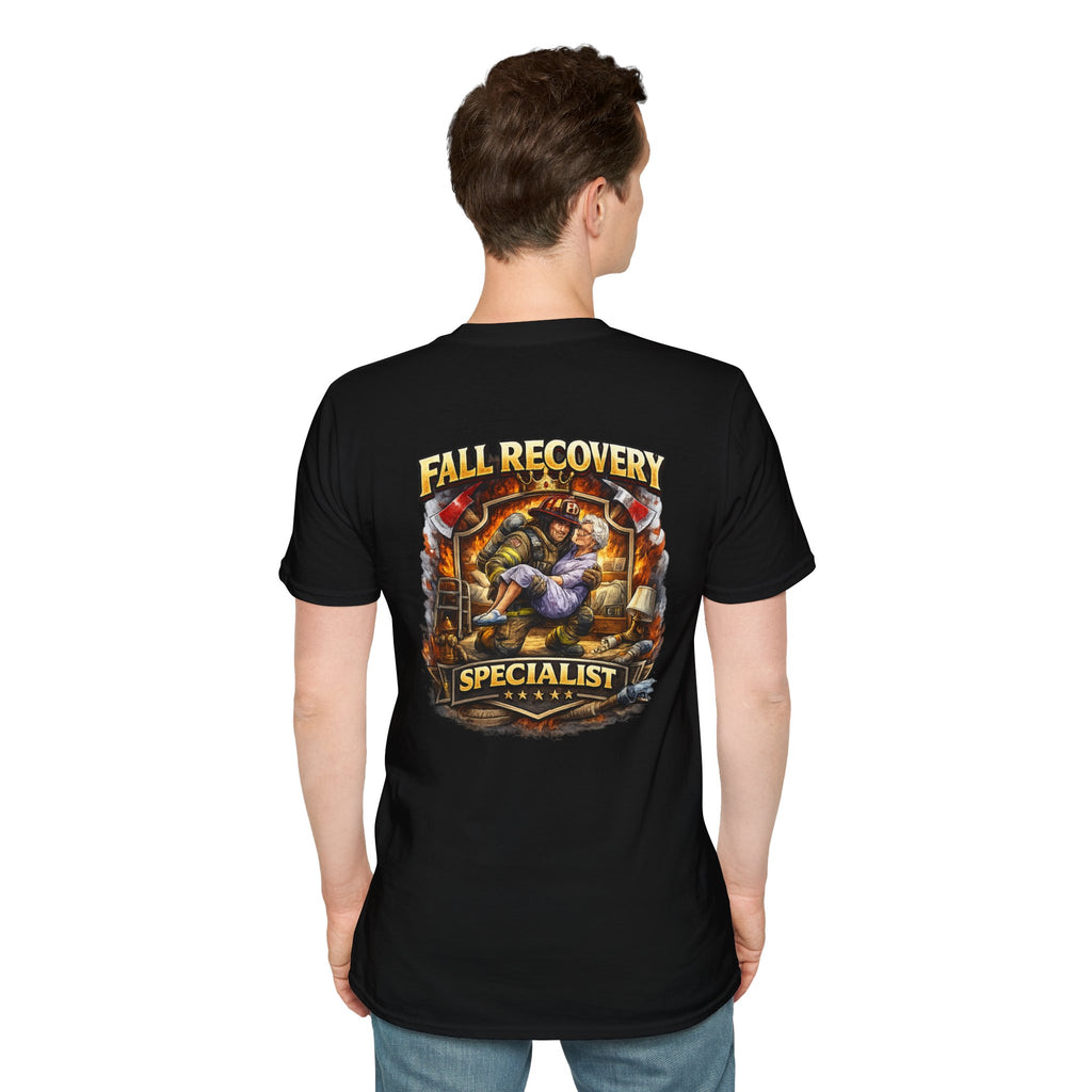 Fall Recovery Specialist T-Shirt - Rescue & Safety Crew Tee