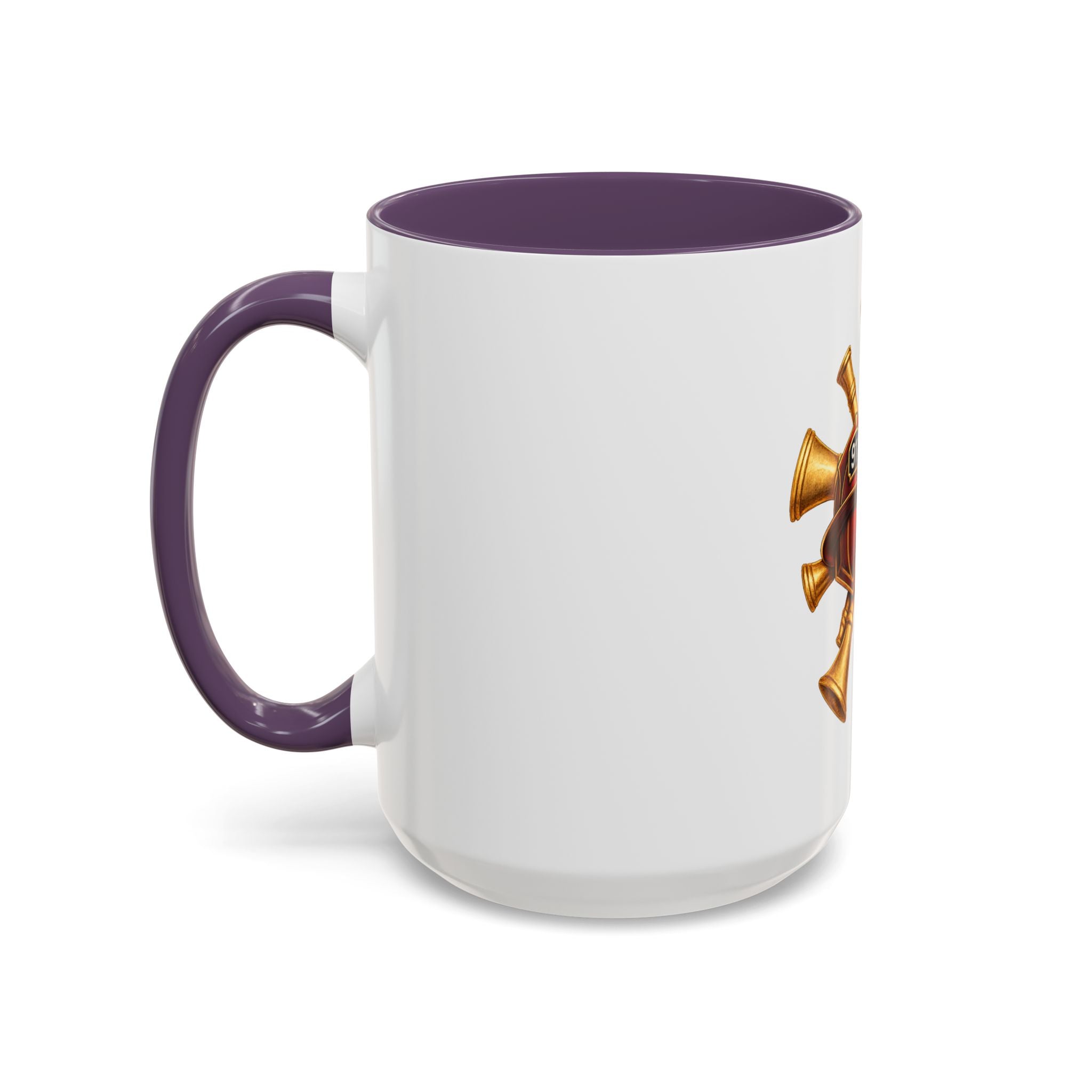 Fire Chief EMS & Firefighter Maltese Cross Coffee Mug — 911 Rescue Medical Emblem Accent Mug