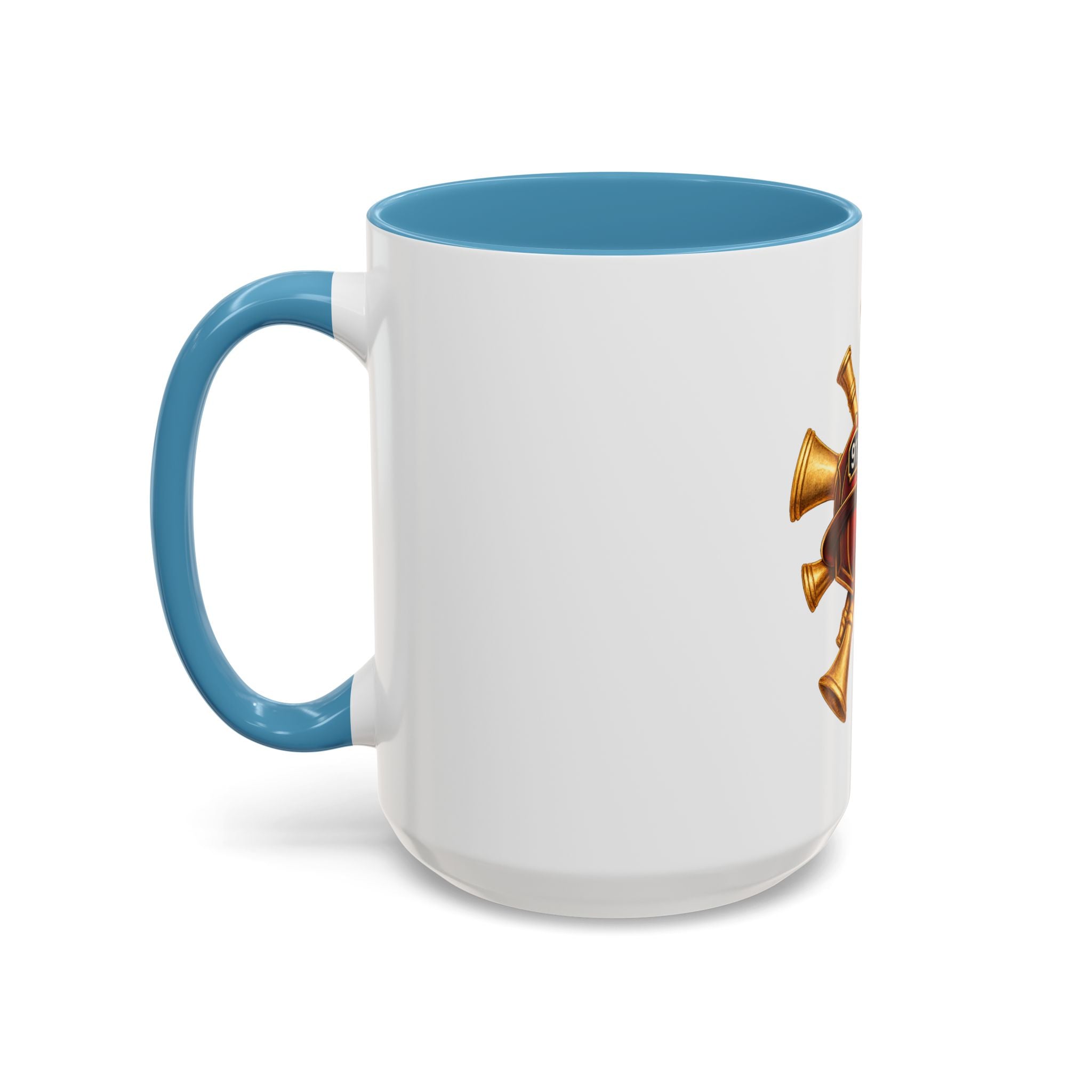 Fire Chief EMS & Firefighter Maltese Cross Coffee Mug — 911 Rescue Medical Emblem Accent Mug