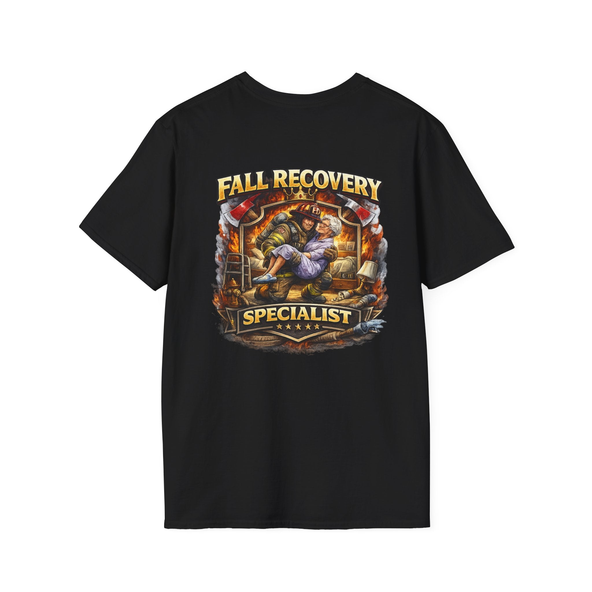 Fall Recovery Specialist T-Shirt - Rescue & Safety Crew Tee