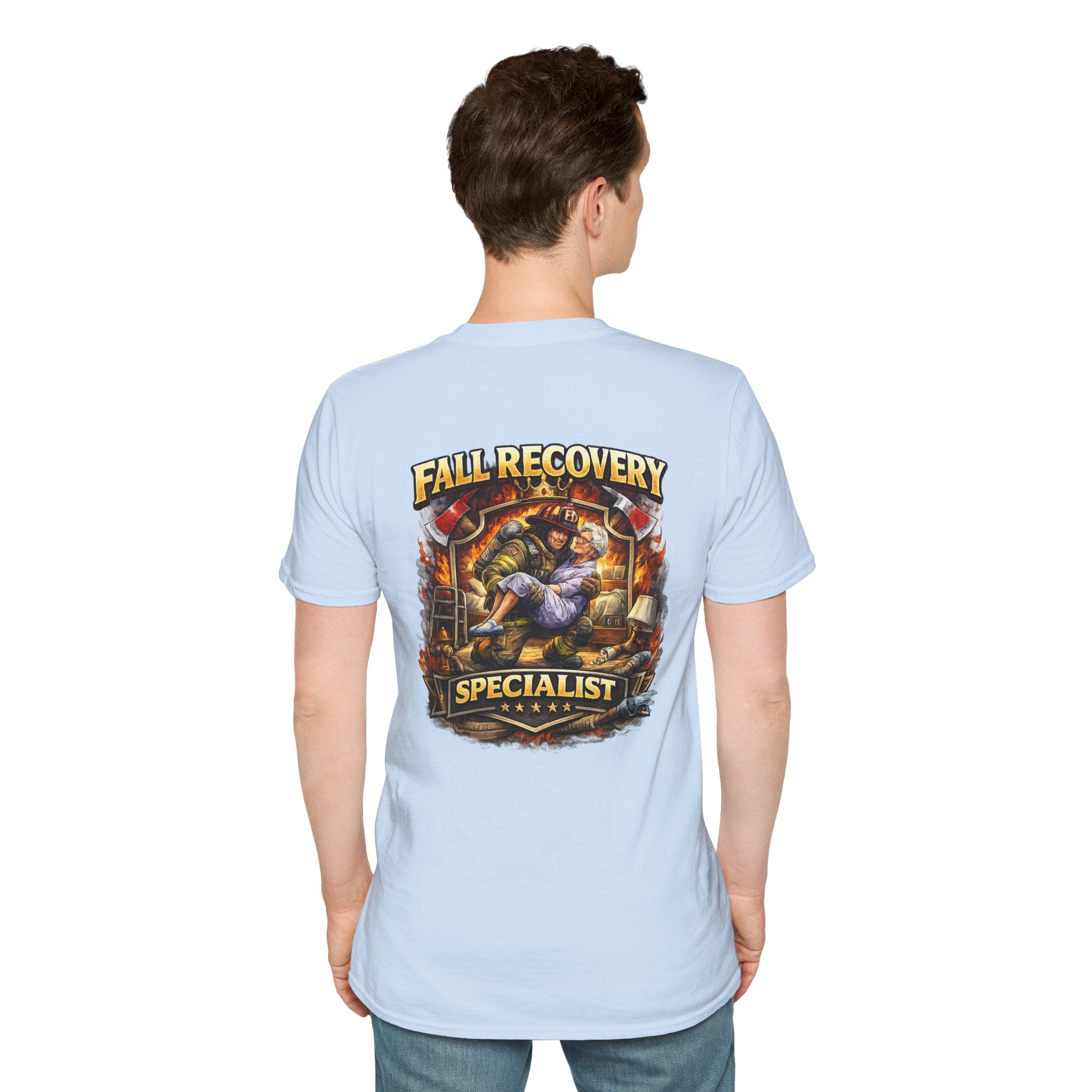 Fall Recovery Specialist T‑Shirt — Rescue & Recovery Worker Tee