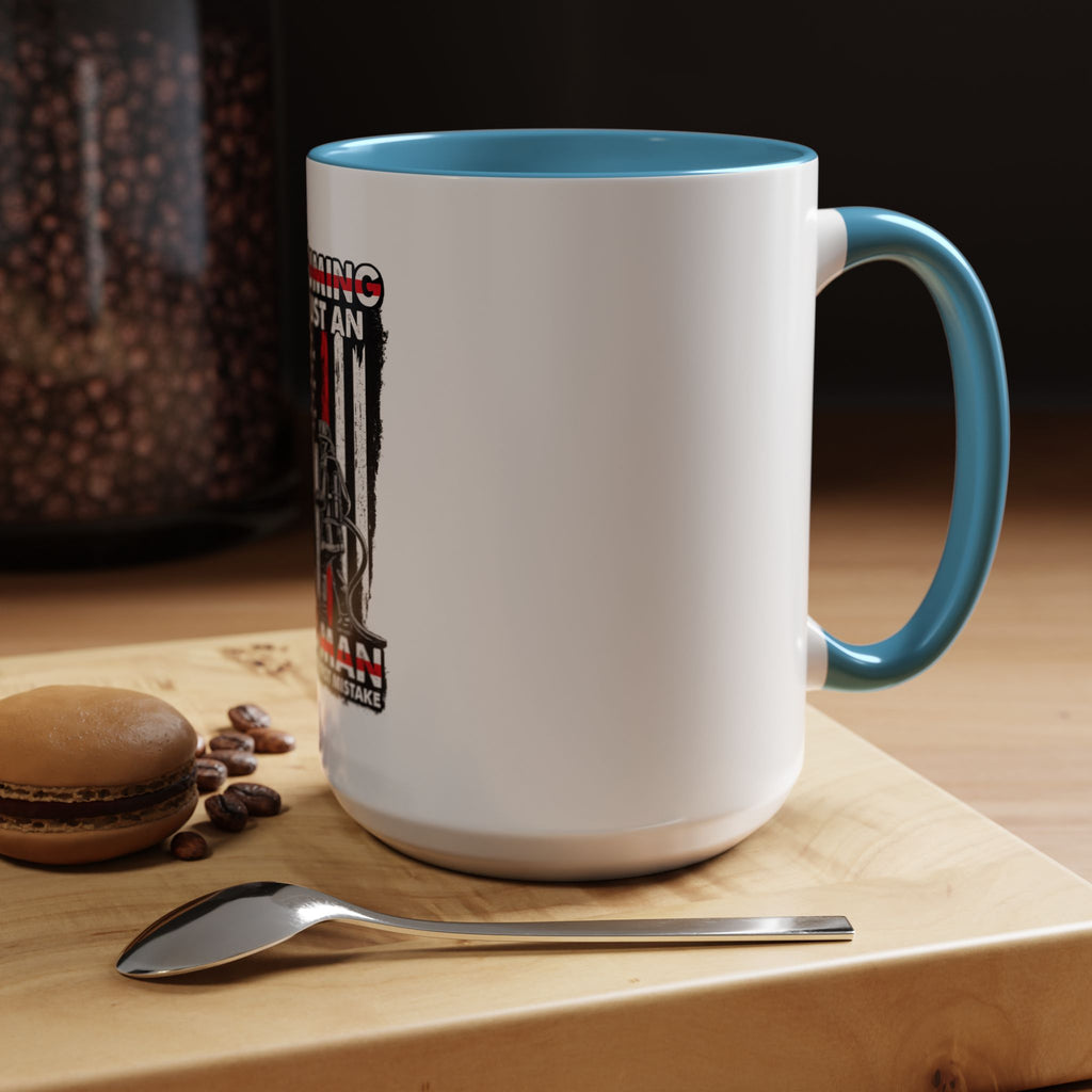 Coffee Mug - "Assuming I'm Just An Old Man" Firefighter Tribute Accent Mug (11/15oz)