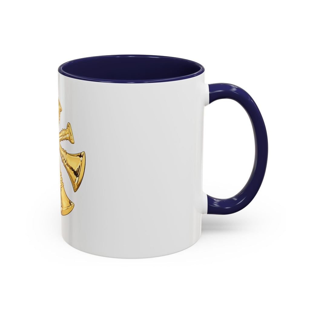 Deputy/Assistant Fire Chief Accent Coffee Mug — Firefighter Rank Insignia (11/15 oz)