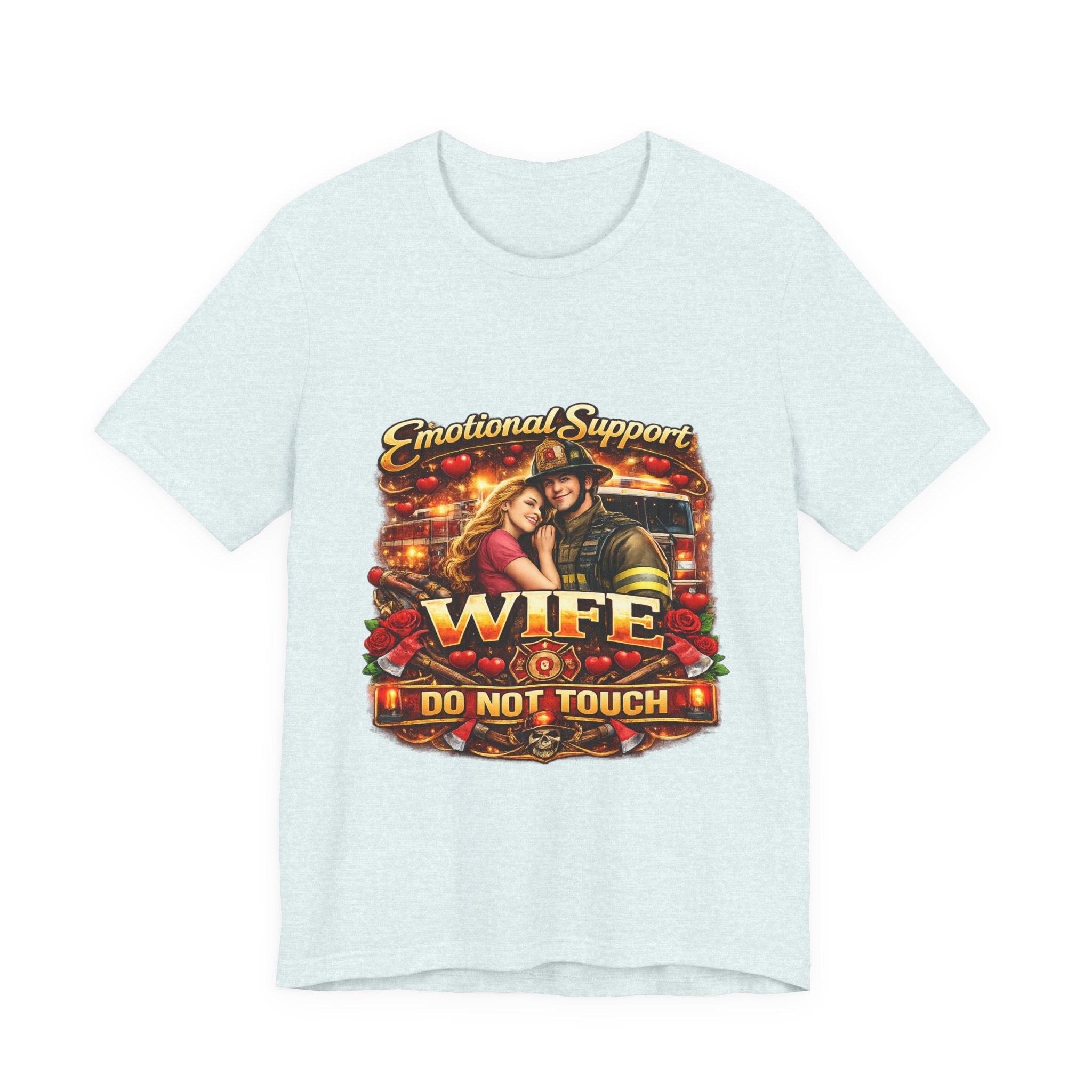 Emotional Support Wife T-Shirt – "Do Not Touch" Graphic Tee