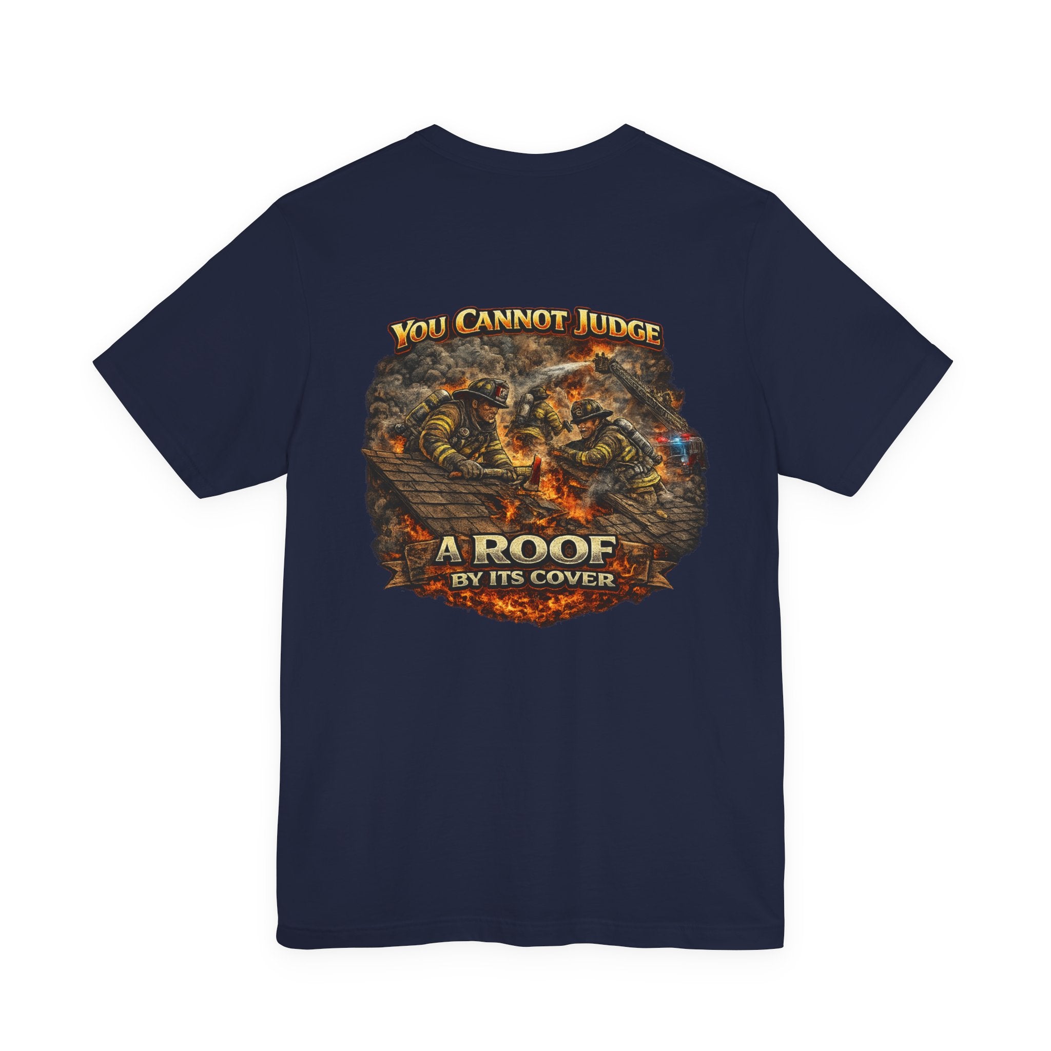 Firefighter Roof Ventilation T-Shirt — Roof Venting Firefighter Tee