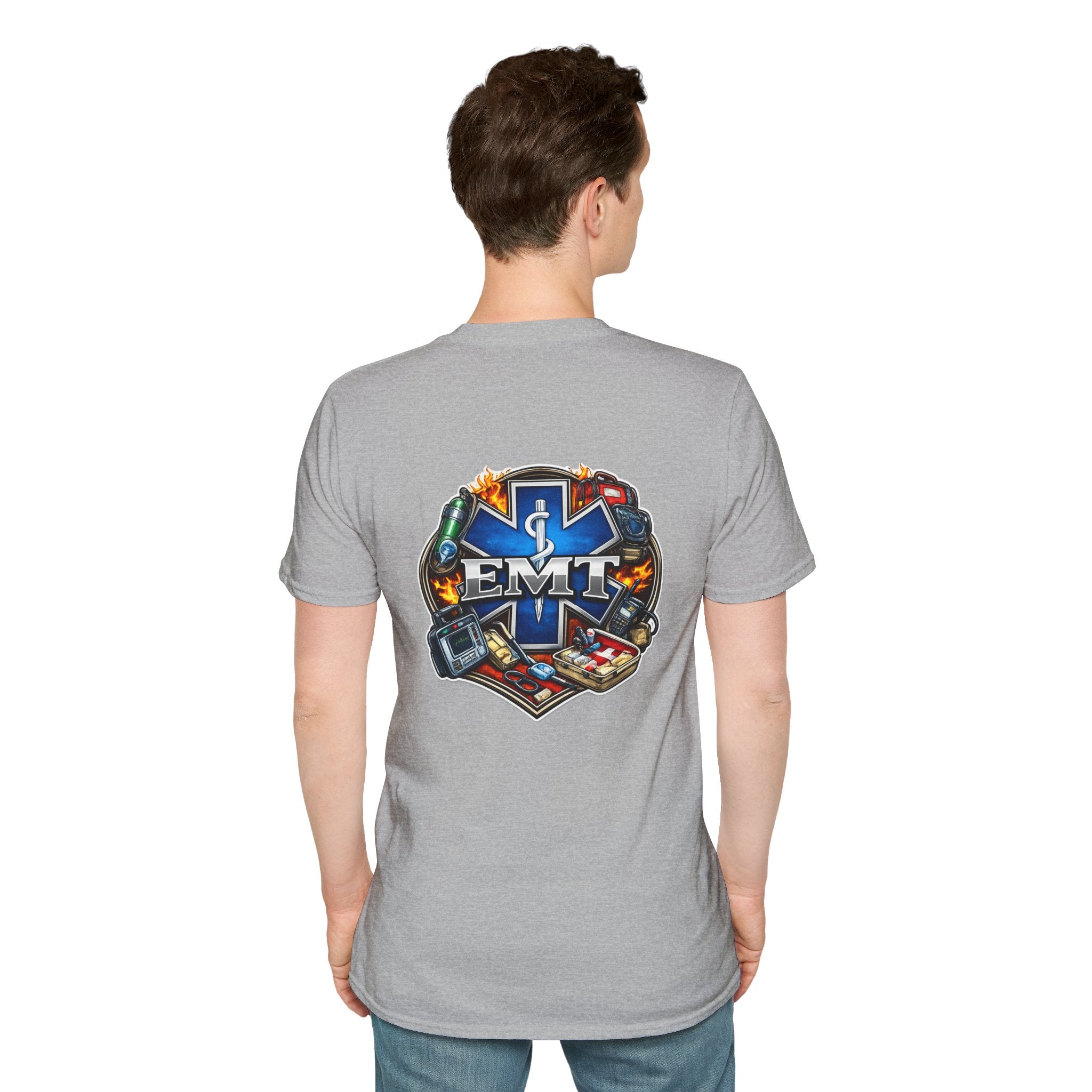 EMT Star of Life T-Shirt — Emergency Medical Technician Tribute Tee